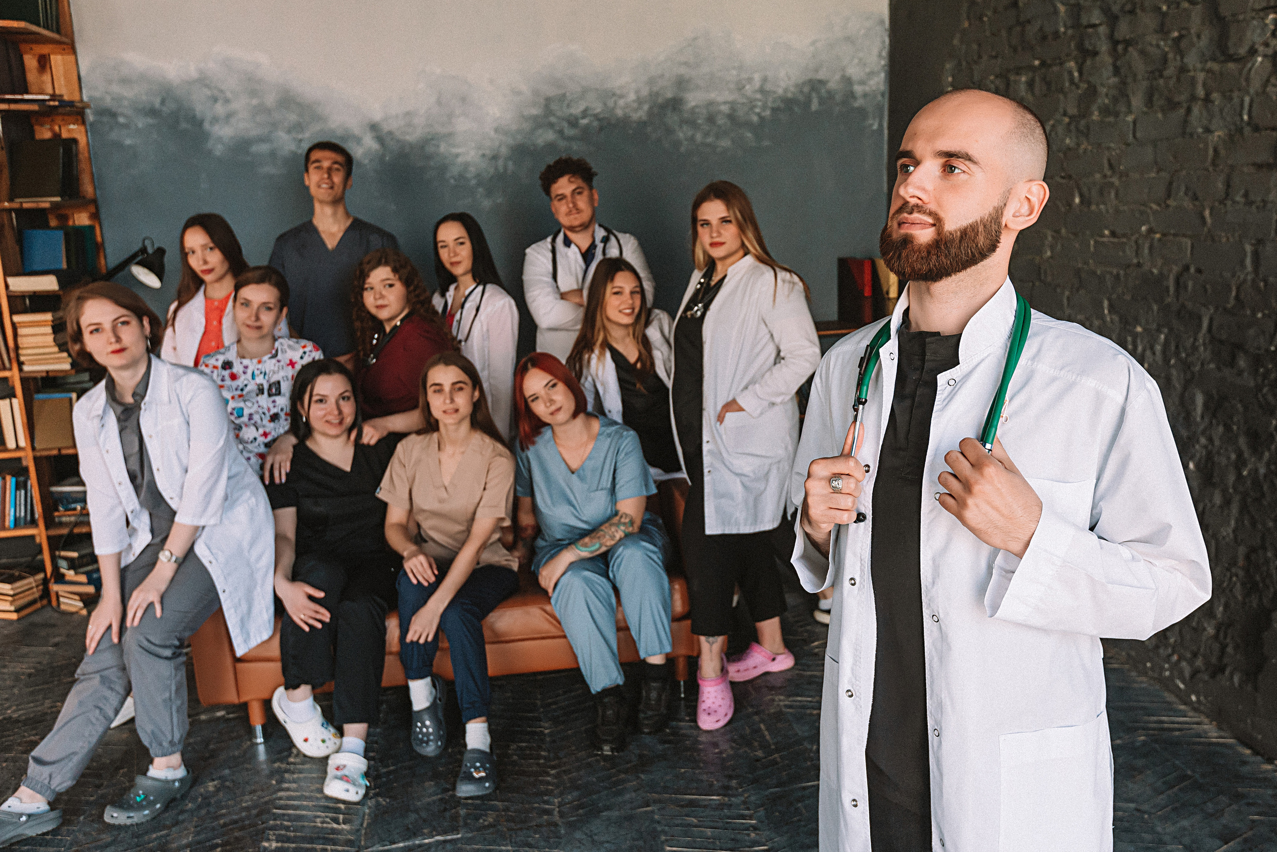 Медицинский. Семейный фотограф Тюмень, фотограф на роды Салмина Мария