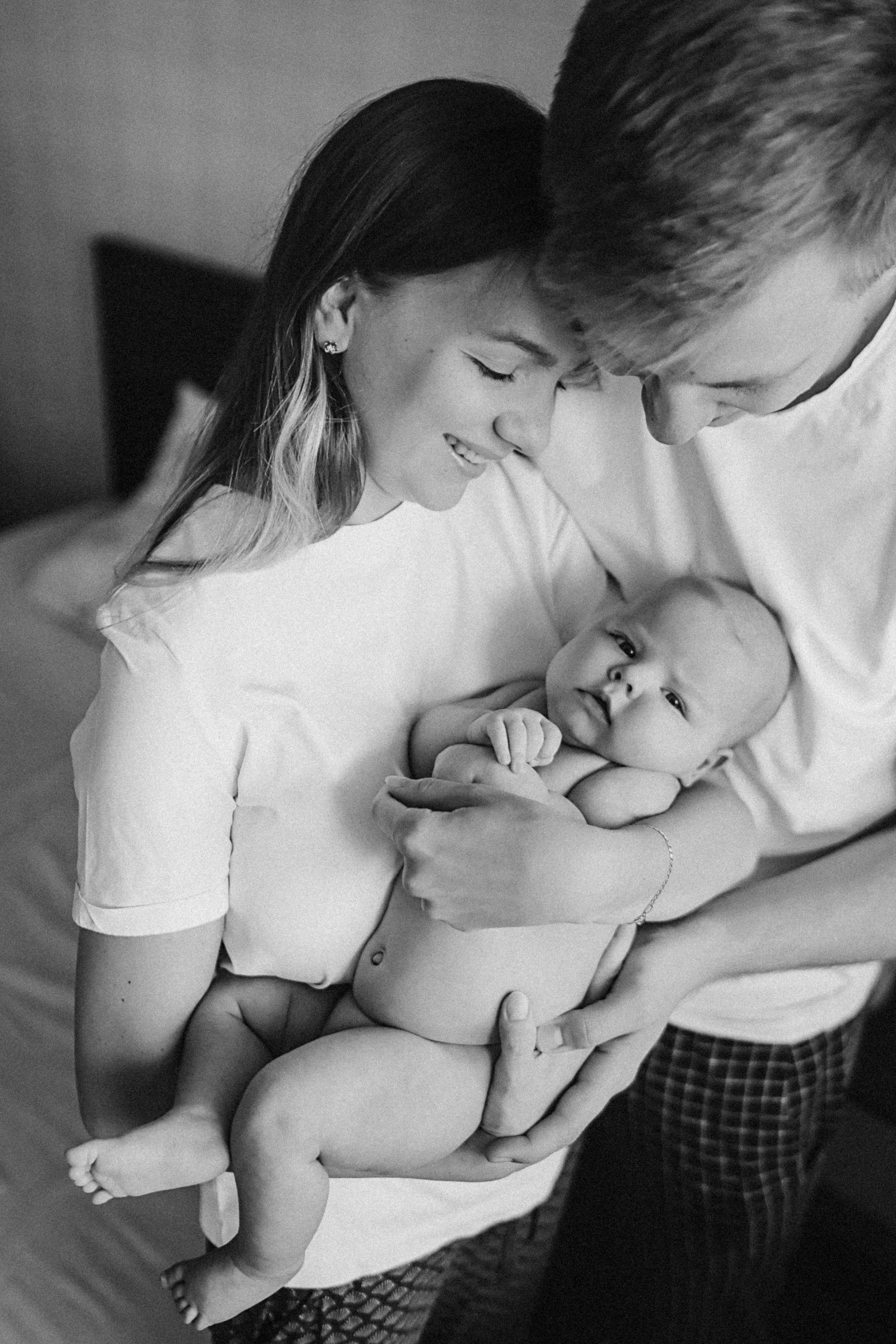 Аня, 2 месяца. Семейный фотограф Тюмень, фотограф на роды Салмина Мария