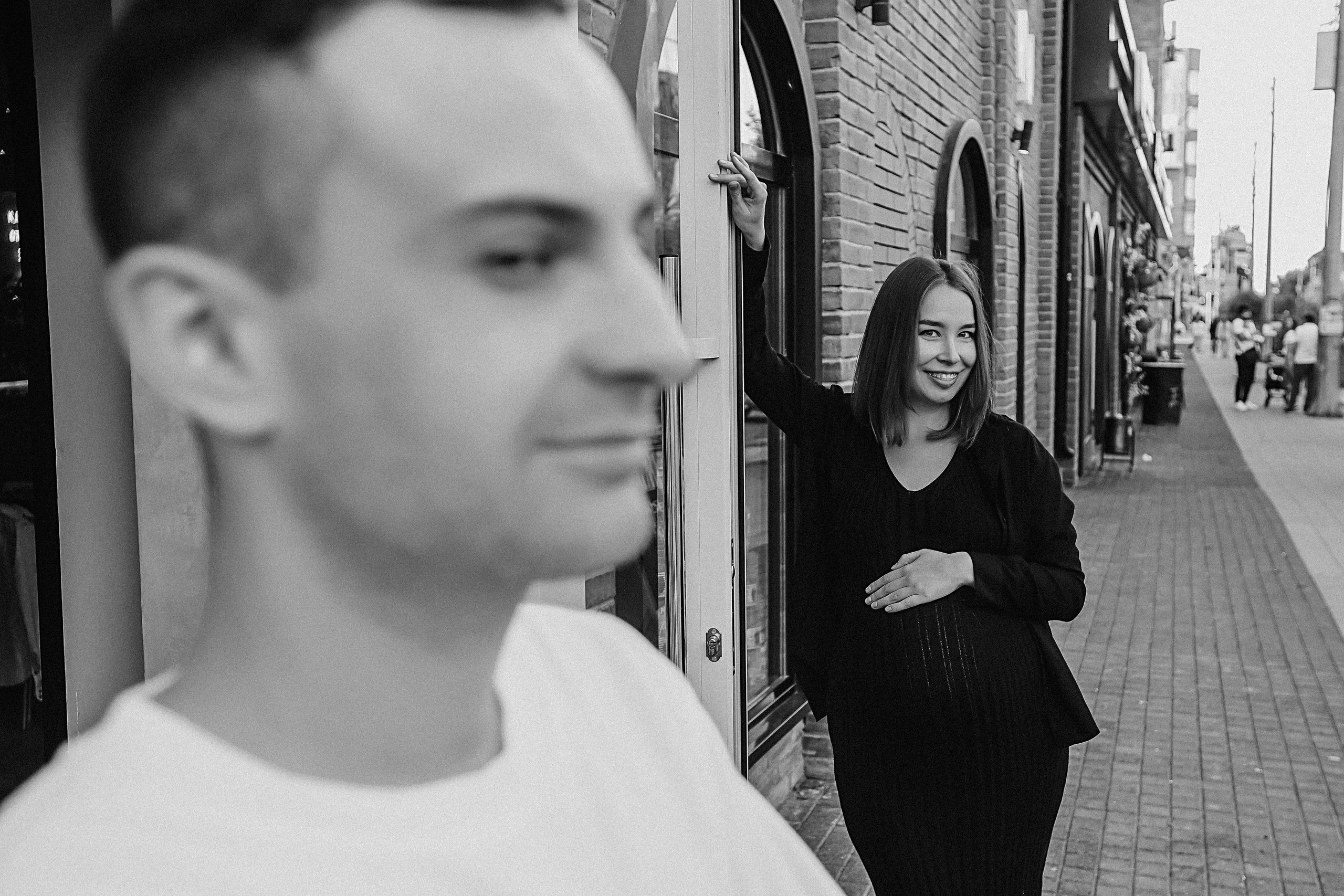 Беременность (центр города). Семейный фотограф Тюмень, фотограф на роды Салмина Мария