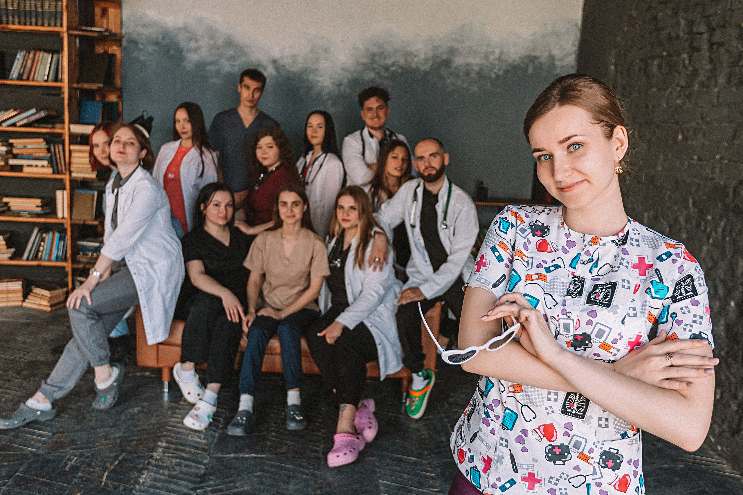 Медицинский. Семейный фотограф Тюмень, фотограф на роды Салмина Мария