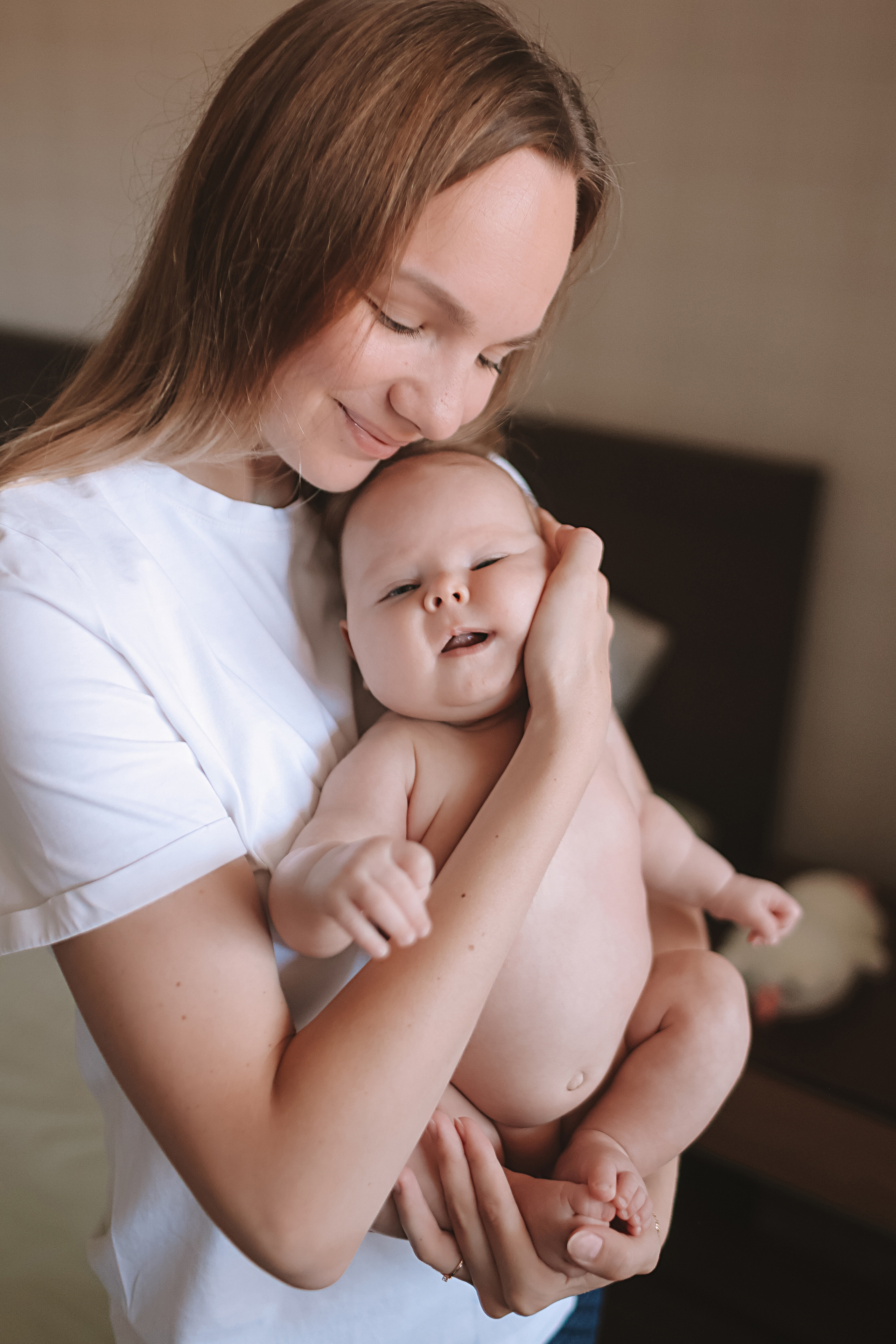 Аня, 2 месяца. Семейный фотограф Тюмень, фотограф на роды Салмина Мария