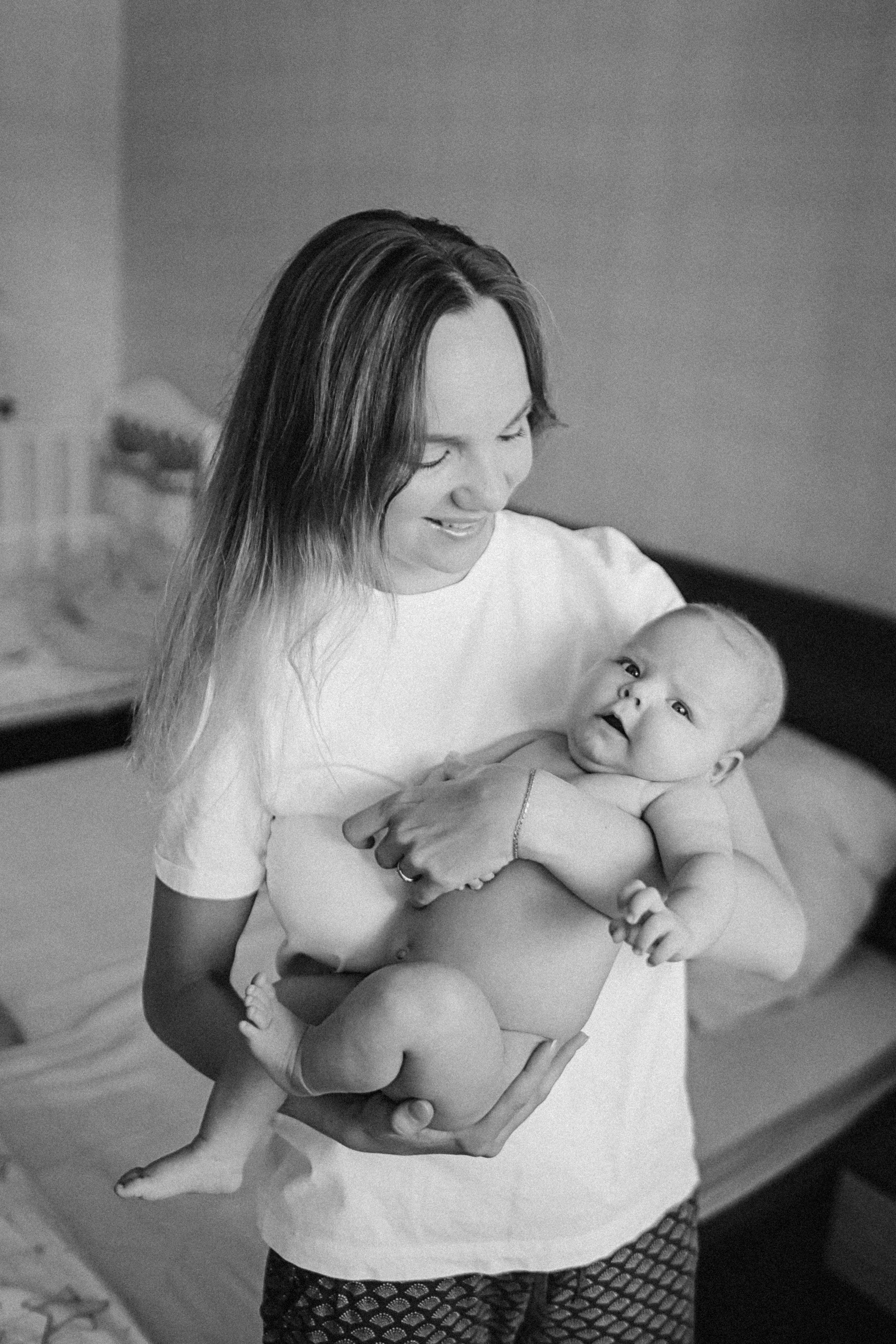 Аня, 2 месяца. Семейный фотограф Тюмень, фотограф на роды Салмина Мария