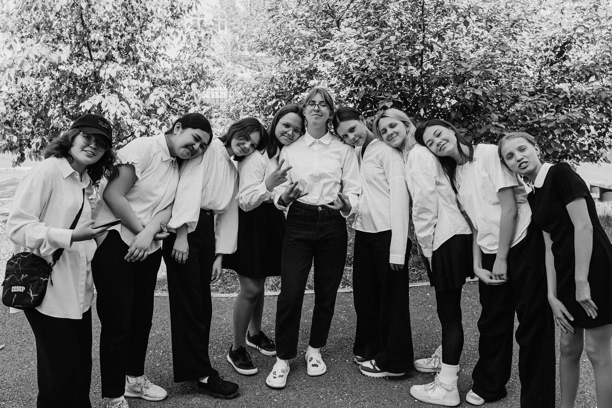 7 класс на улице. Семейный фотограф Тюмень, фотограф на роды Салмина Мария