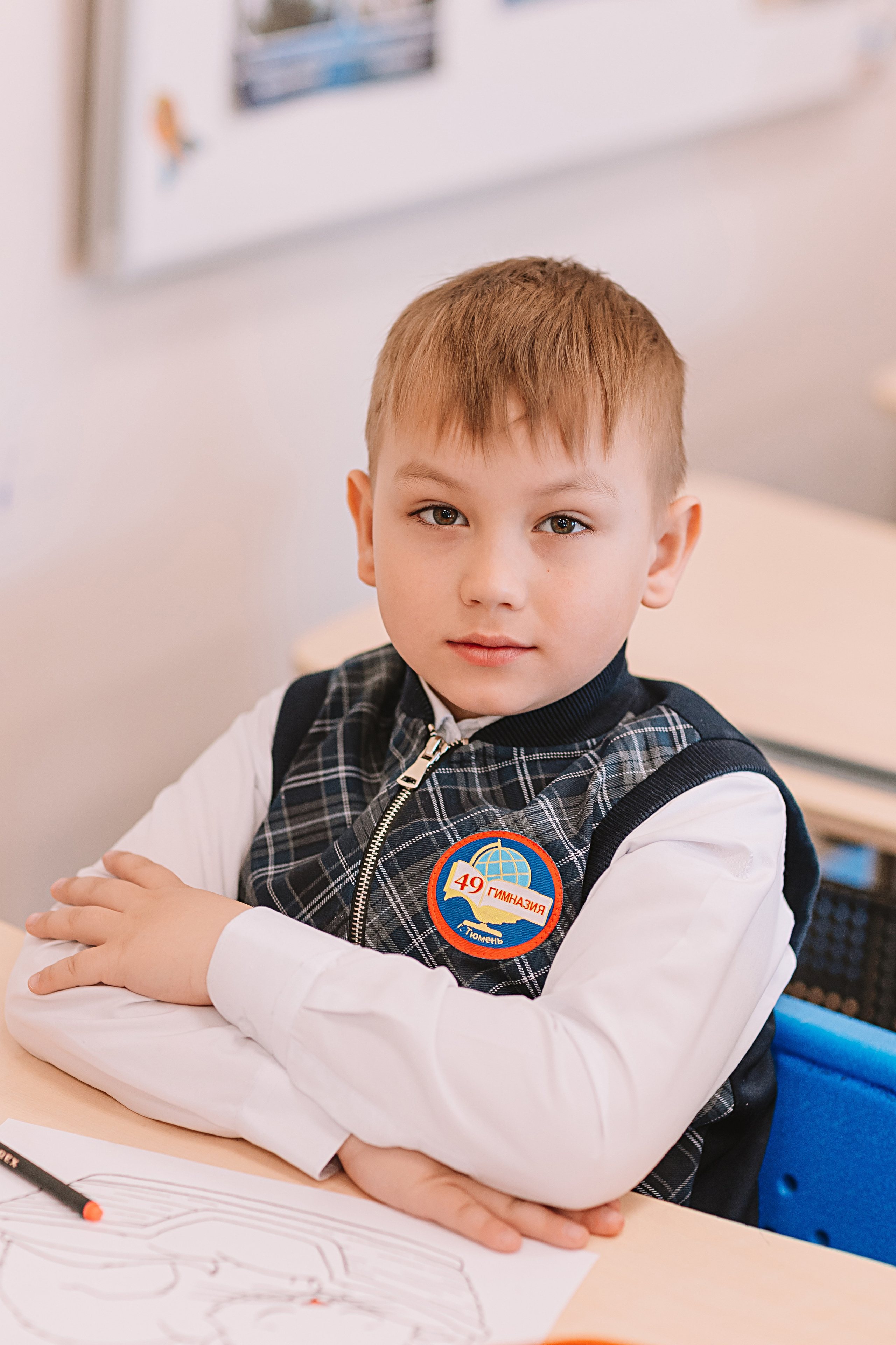 1 класс в кабинете. Семейный фотограф Тюмень, фотограф на роды Салмина Мария