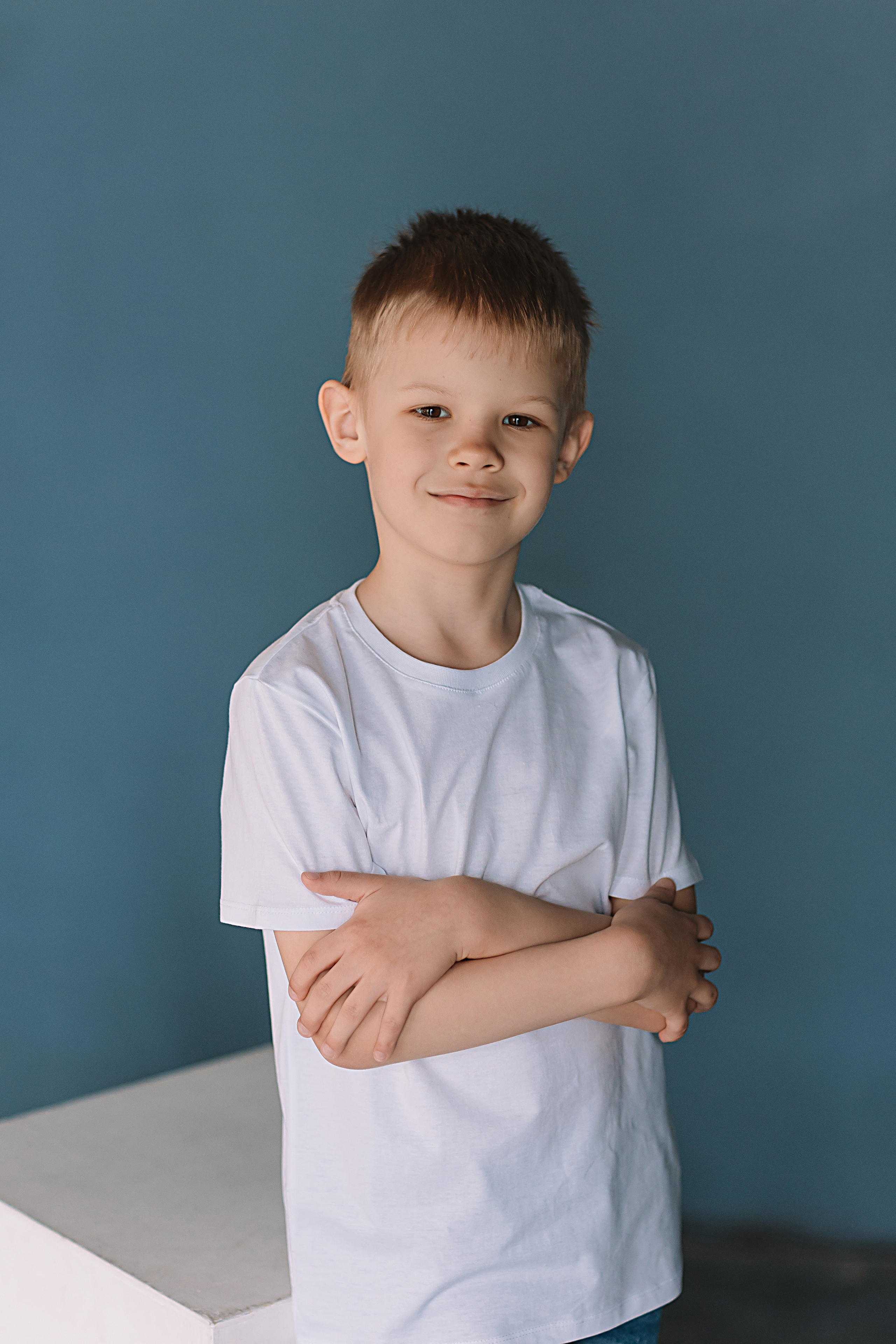 Садик в фотостудии. Семейный фотограф Тюмень, фотограф на роды Салмина Мария