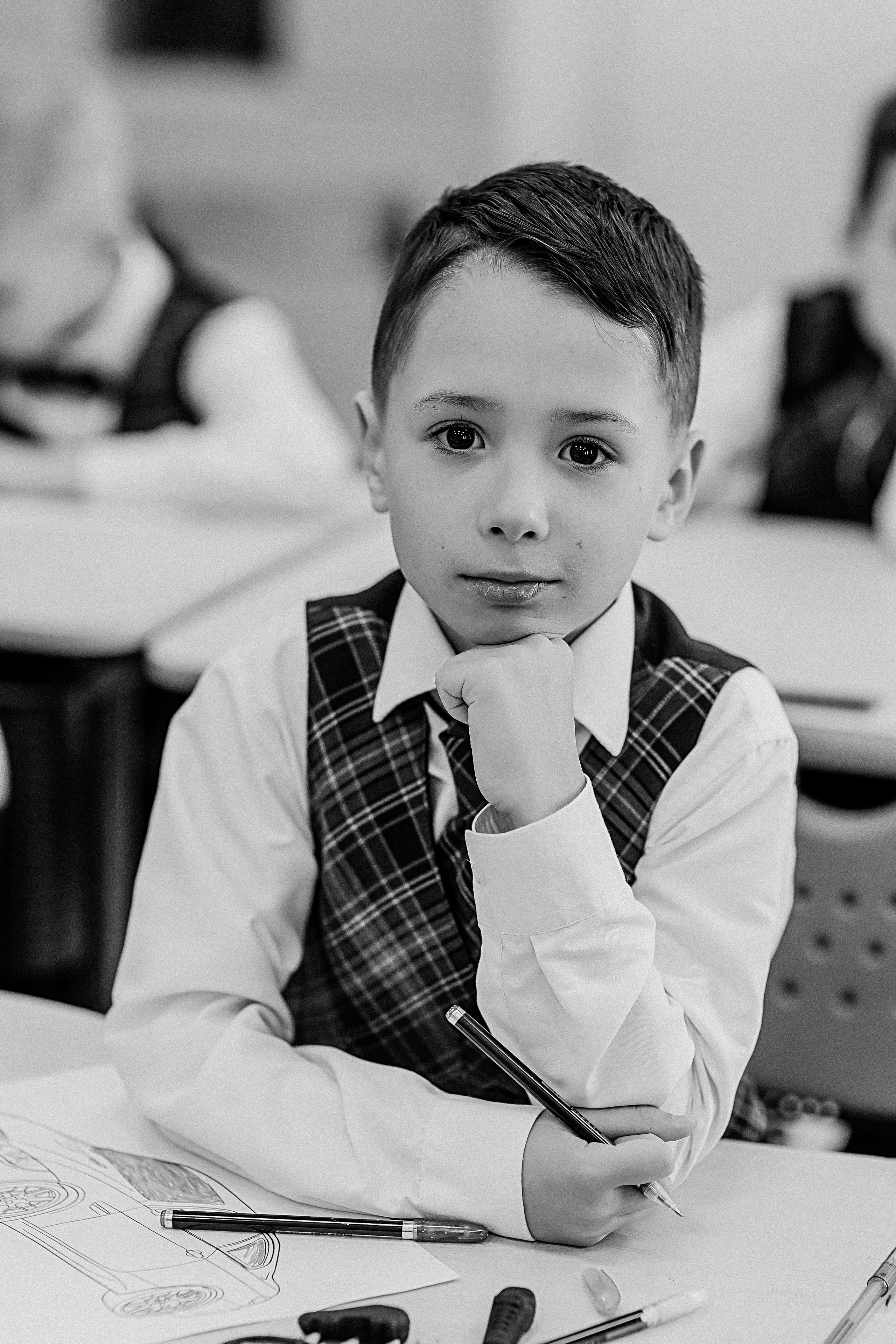 1 класс в кабинете. Семейный фотограф Тюмень, фотограф на роды Салмина Мария