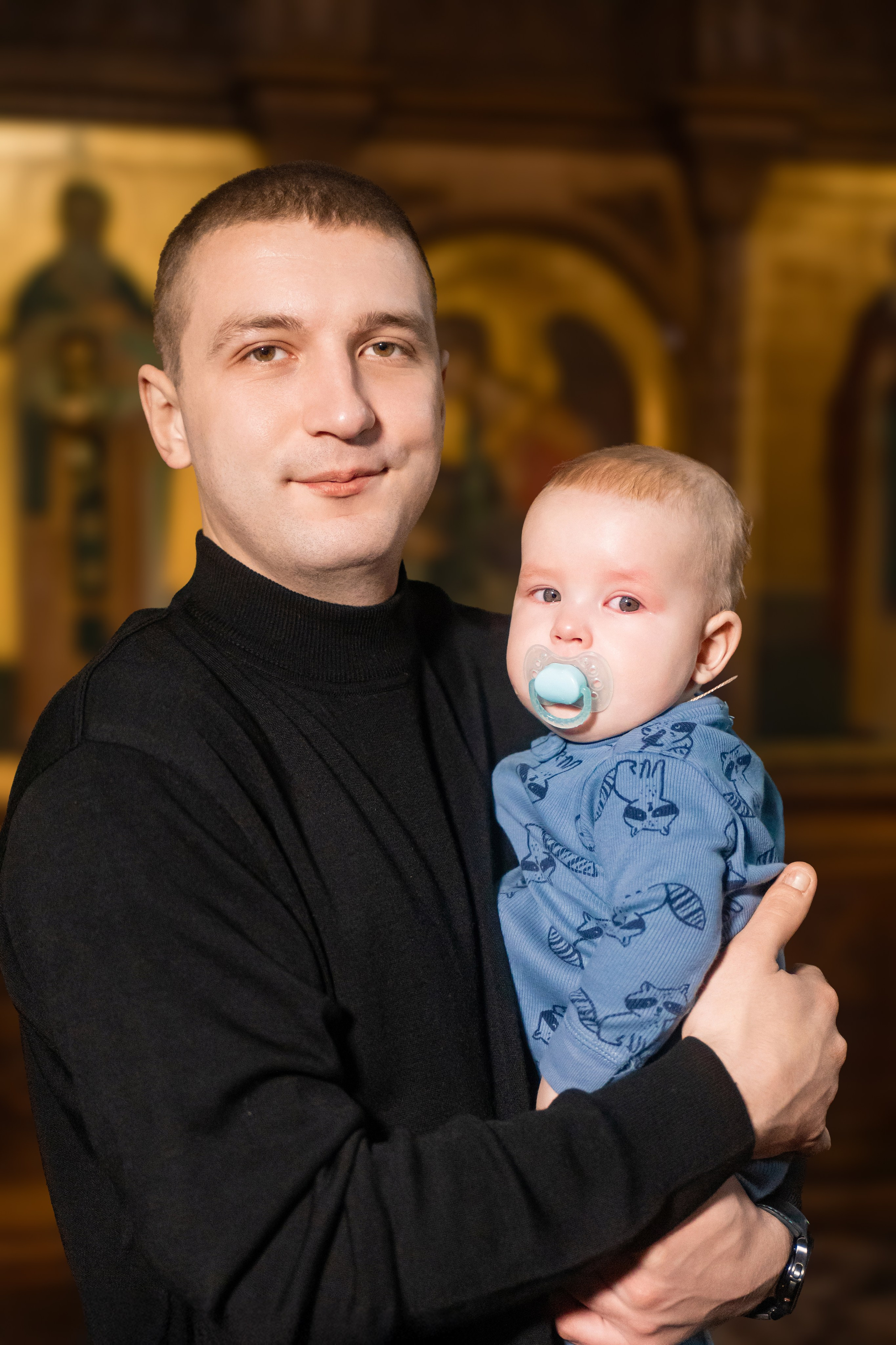 Крещение в храме возле Рио. Фотограф Белгород