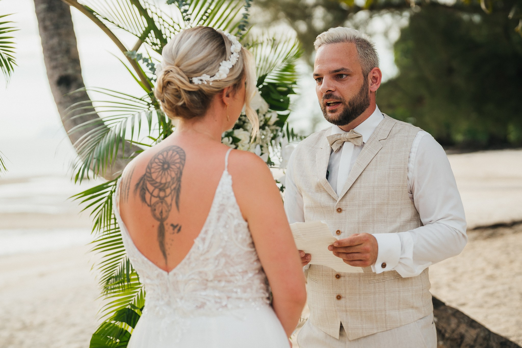 Tanja and Jean Pierre 17.04.2025. Mariage à Koh Samui, en Thaïlande. Whatsapp: +66 94 3 650 301