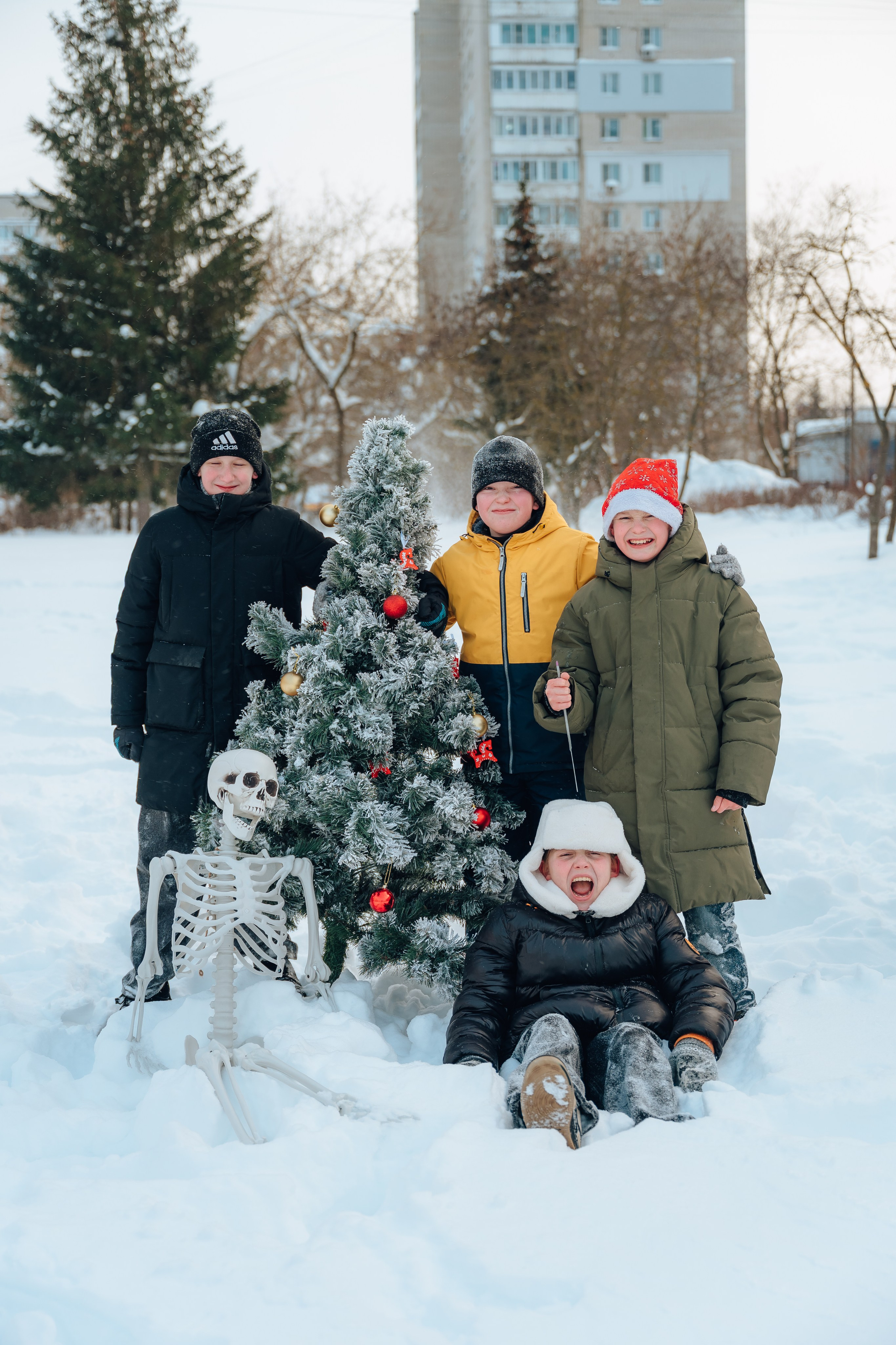 Зимние забавы. Детский и семейный фотограф Катерина Мишина