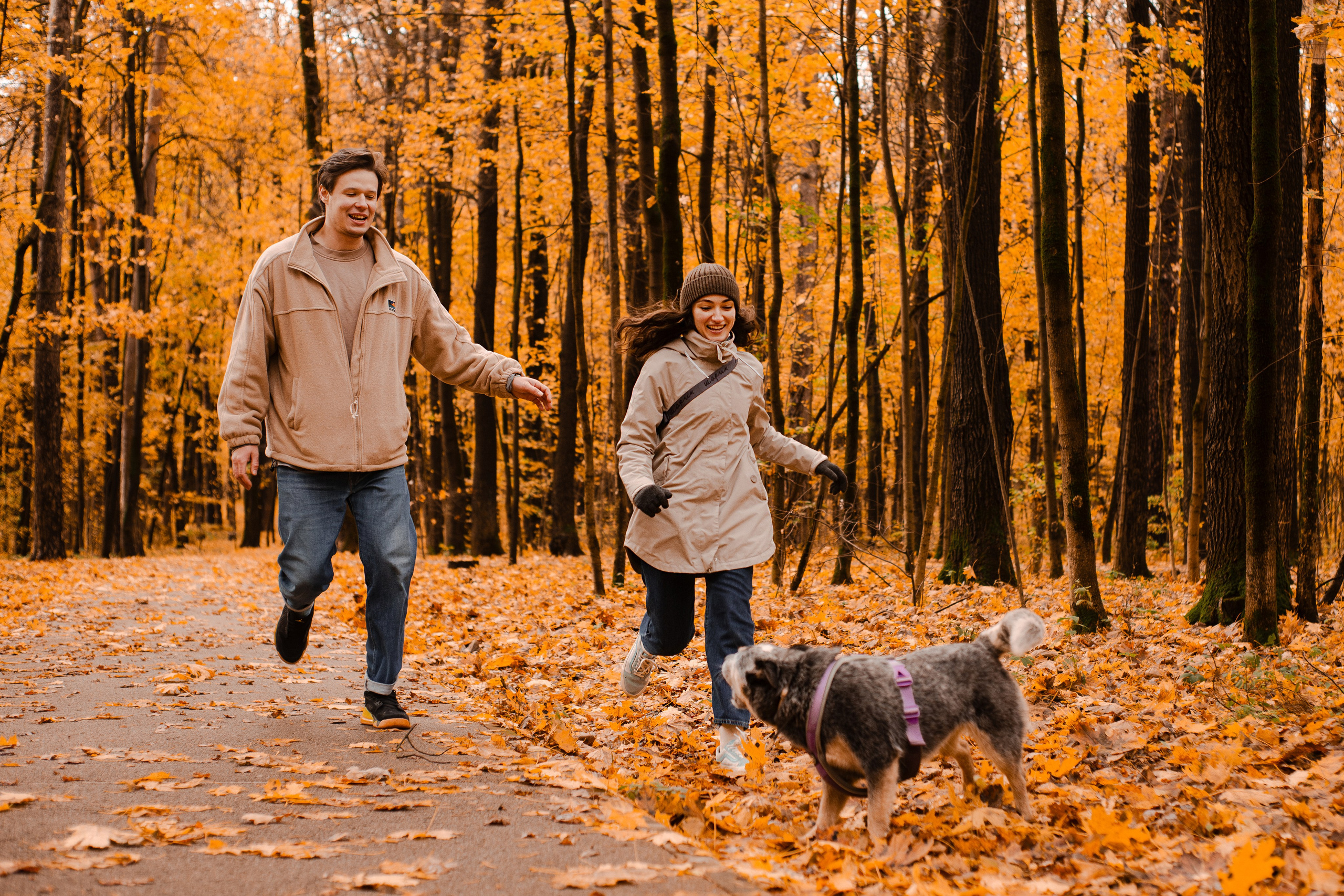 Юля, Антон и Лу. Фотограф-анималист Мария Баркевич | Москва