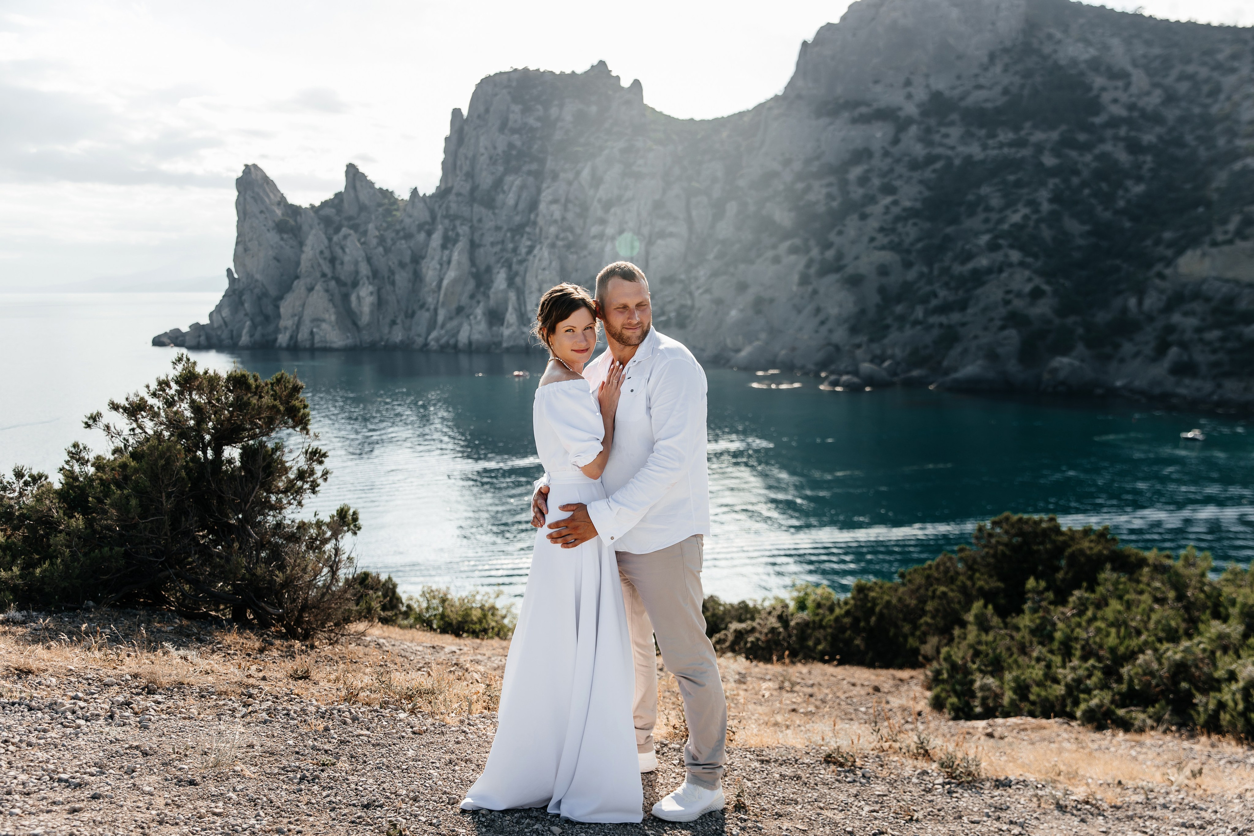 Судак и мыс Капчик. Анонс свадьбы для Алены и Евгения. Свадебный фотограф в Крыму и Севастополе Ольга Баскакова