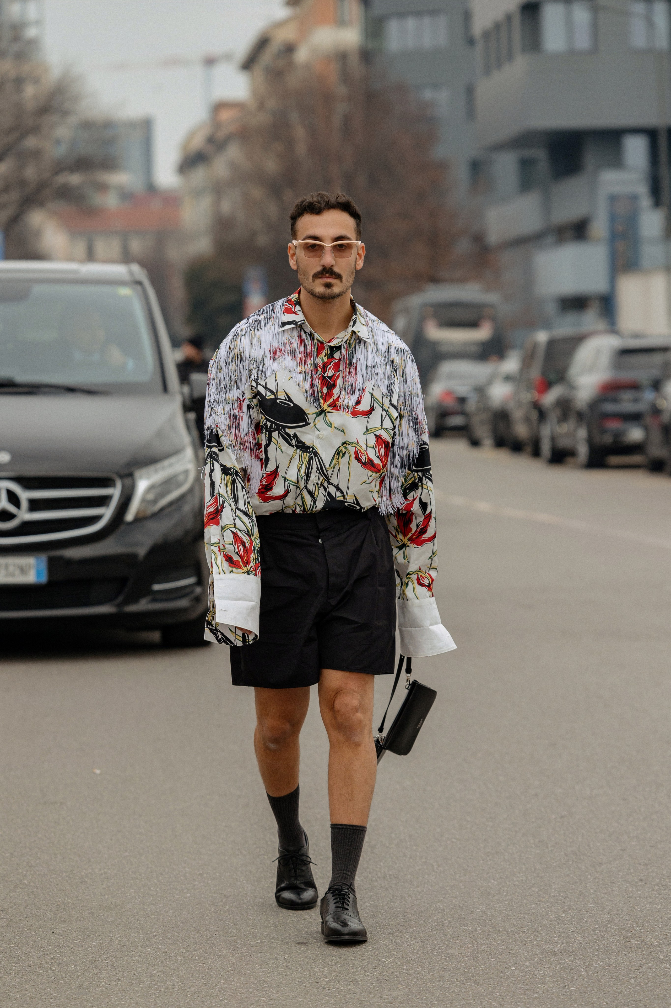 Milan Mens fashion week FW 24/25 PRADA. Photographer in Milan Ivan Goncharov