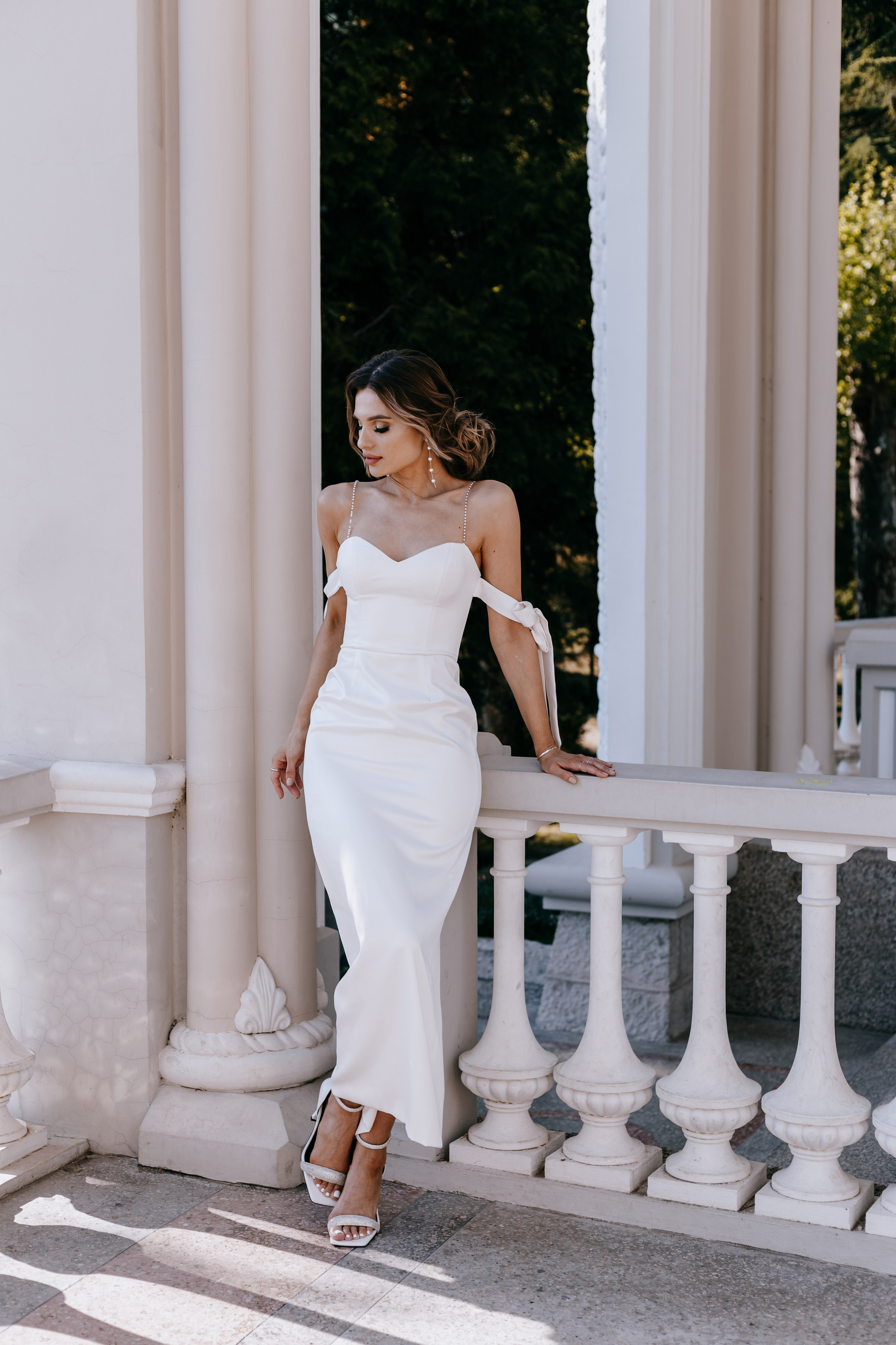 Элегантность в белом. Photographer Victoria Slavnova