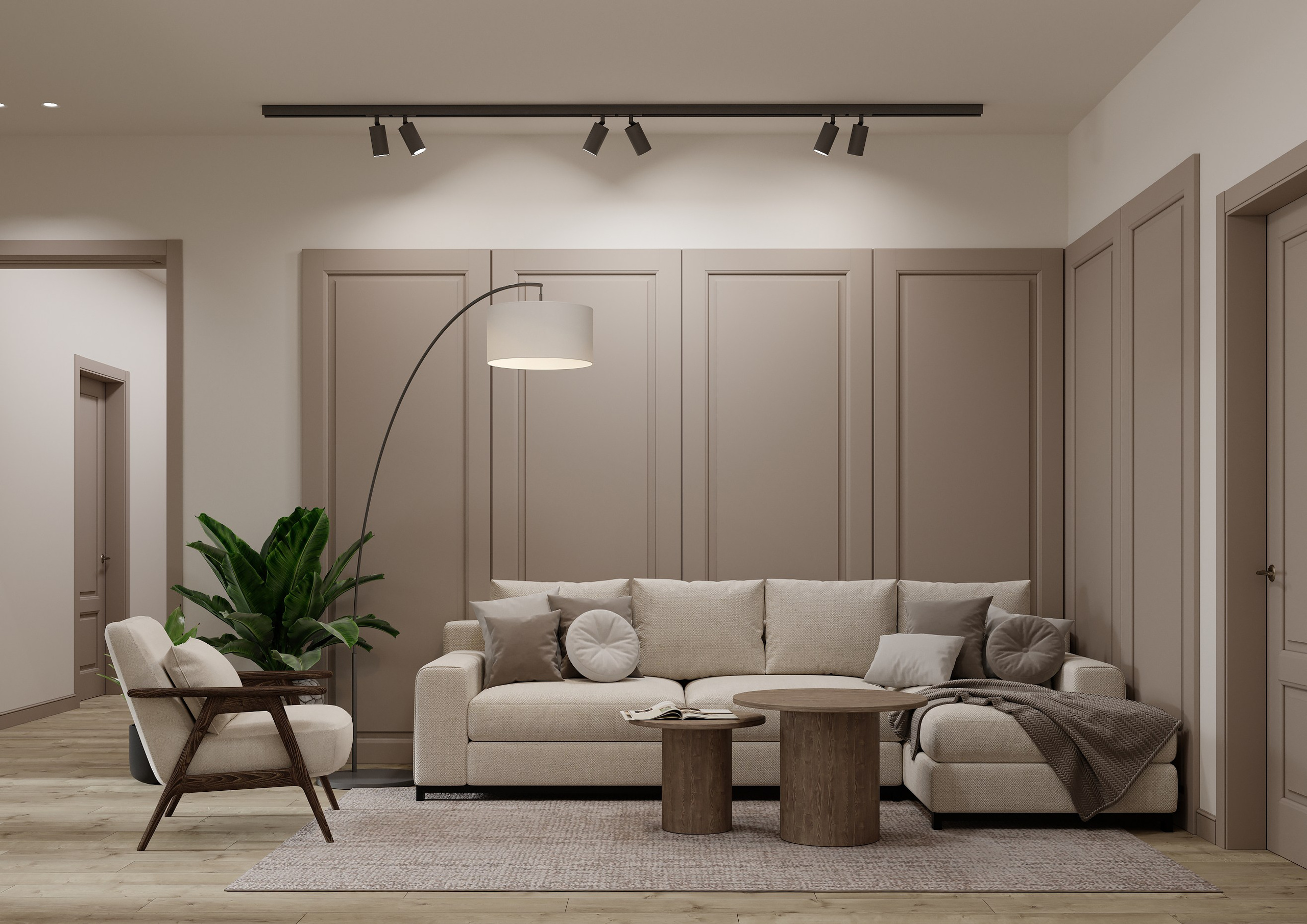 Визуализация дома 93 m². Заказать 3d визуализацию интерьеров — Дарья Веденёва