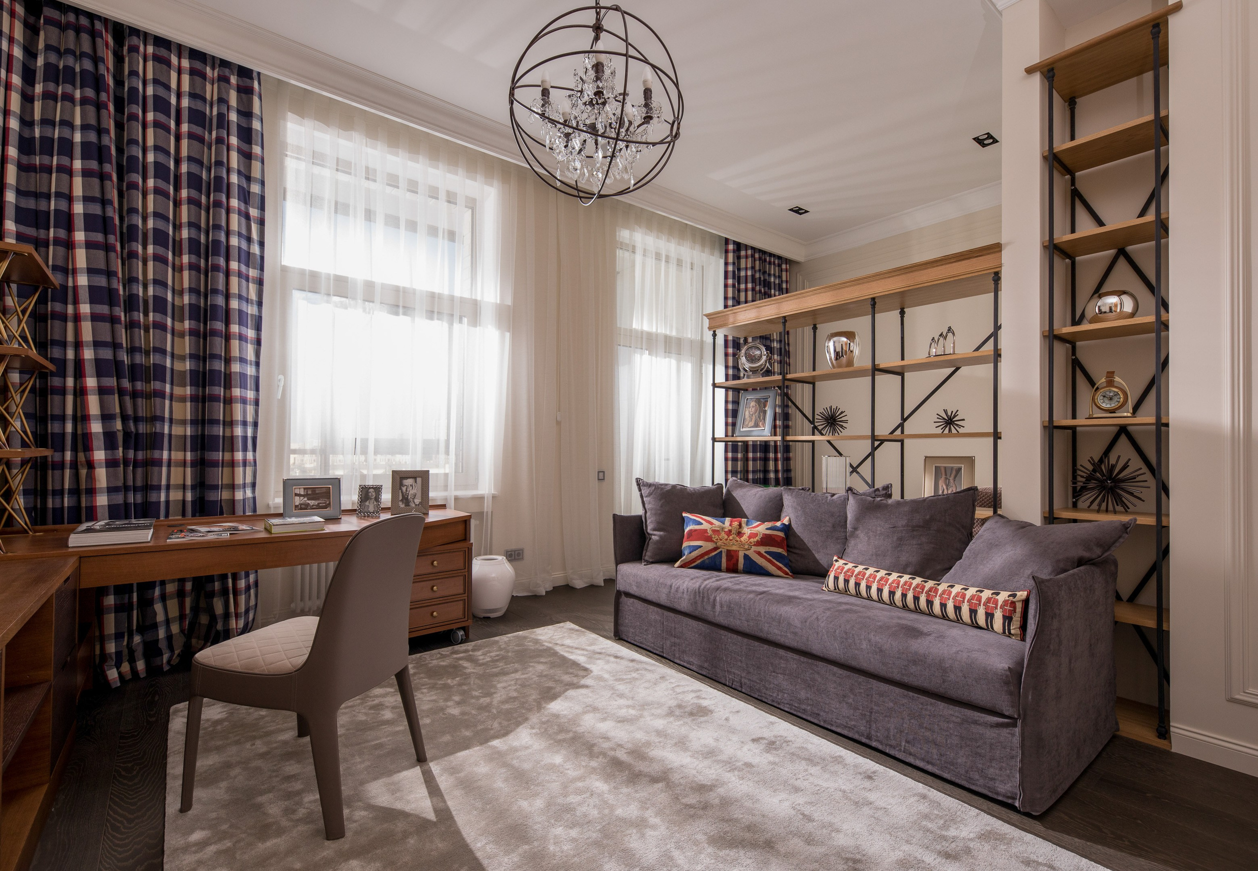 Classic style children's room interior - photographer Andrey Dunin