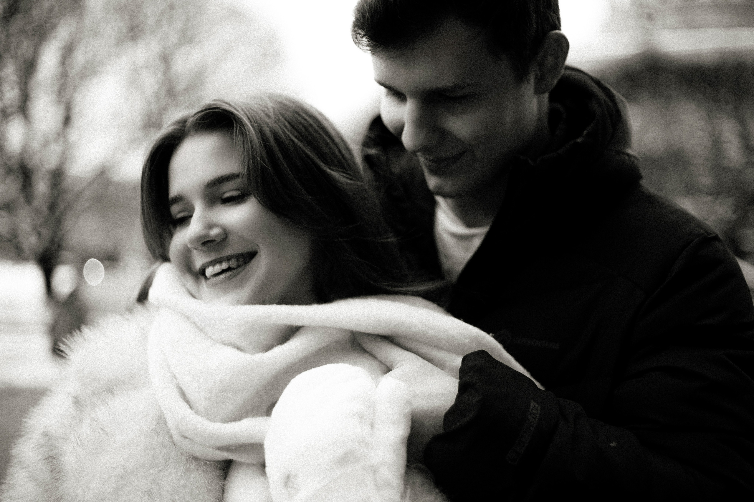 Lovestory: зимняя Исаакиевская площадь