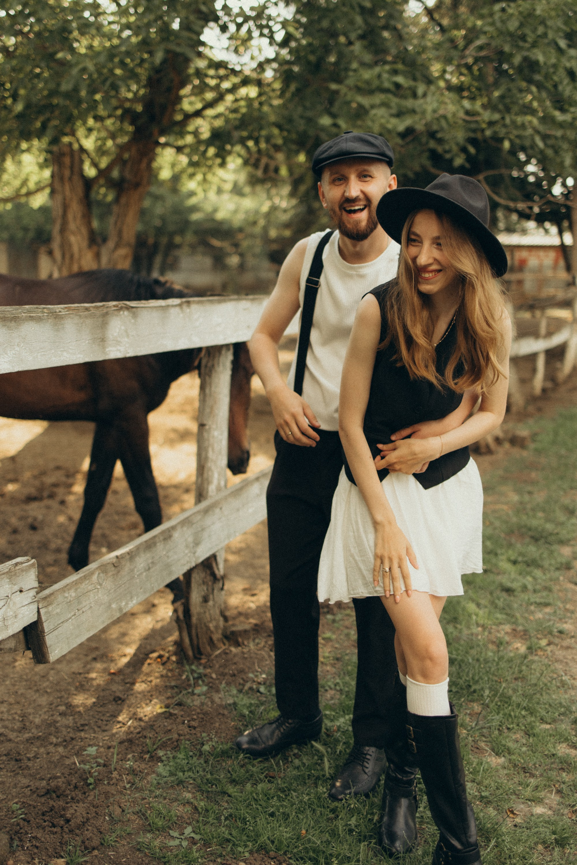 Игорь и Мария — конюшня. Семейный фотограф в Краснодаре Храмова Анна