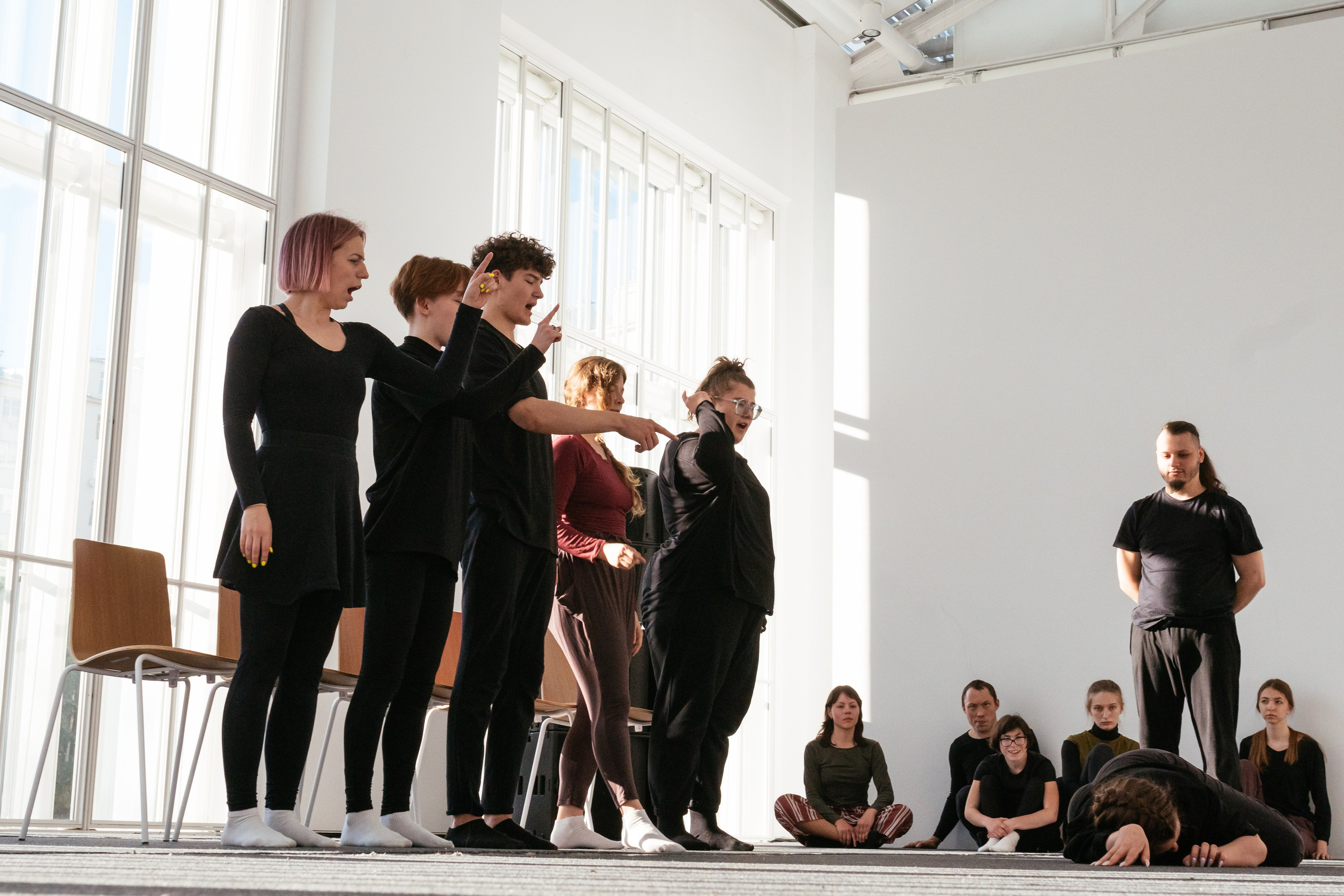 Театральная фотография. Перфоманс " Я. Тело. Пространство». Главная