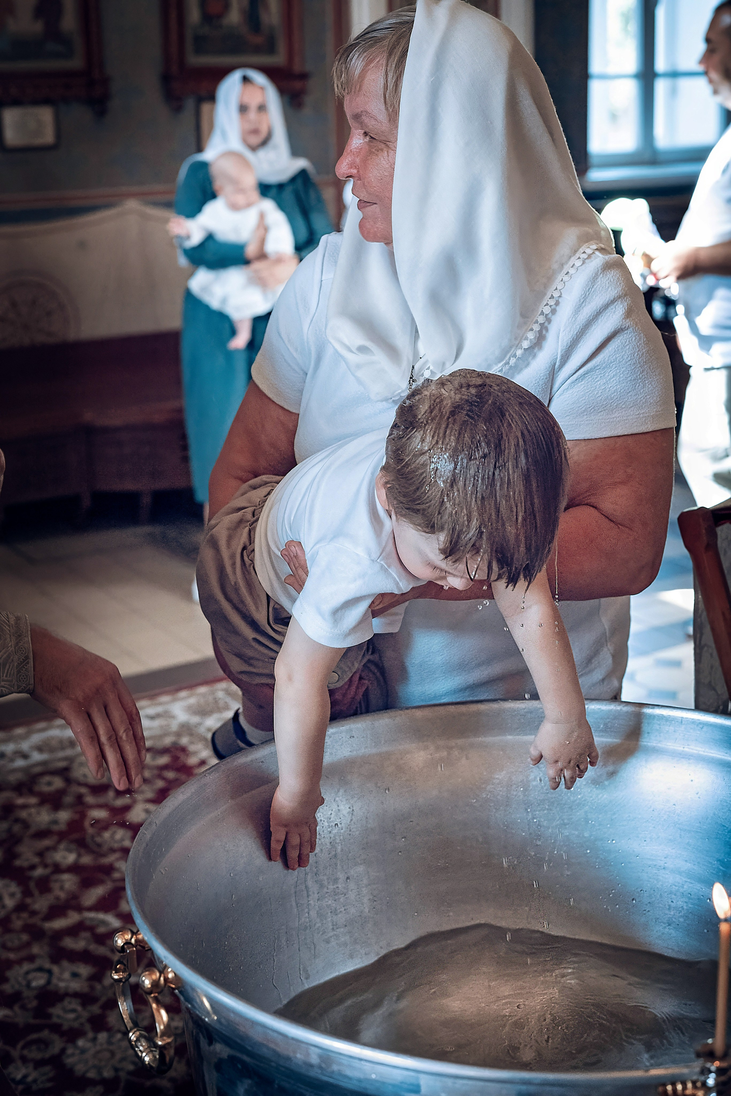 Сьемка крещения в Красноярске. Фотограф на крещение в Красноярске. Фотографы крещения/венчания  Красноярск Татьяна и Вячеслав Переваловы
