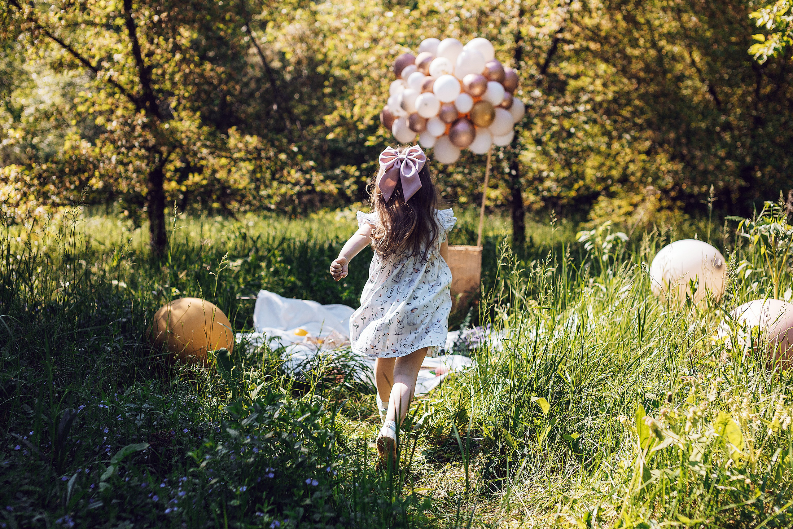 Полет на шарах. Семейный и художественный фотограф в Тюмени Юлия Логинова