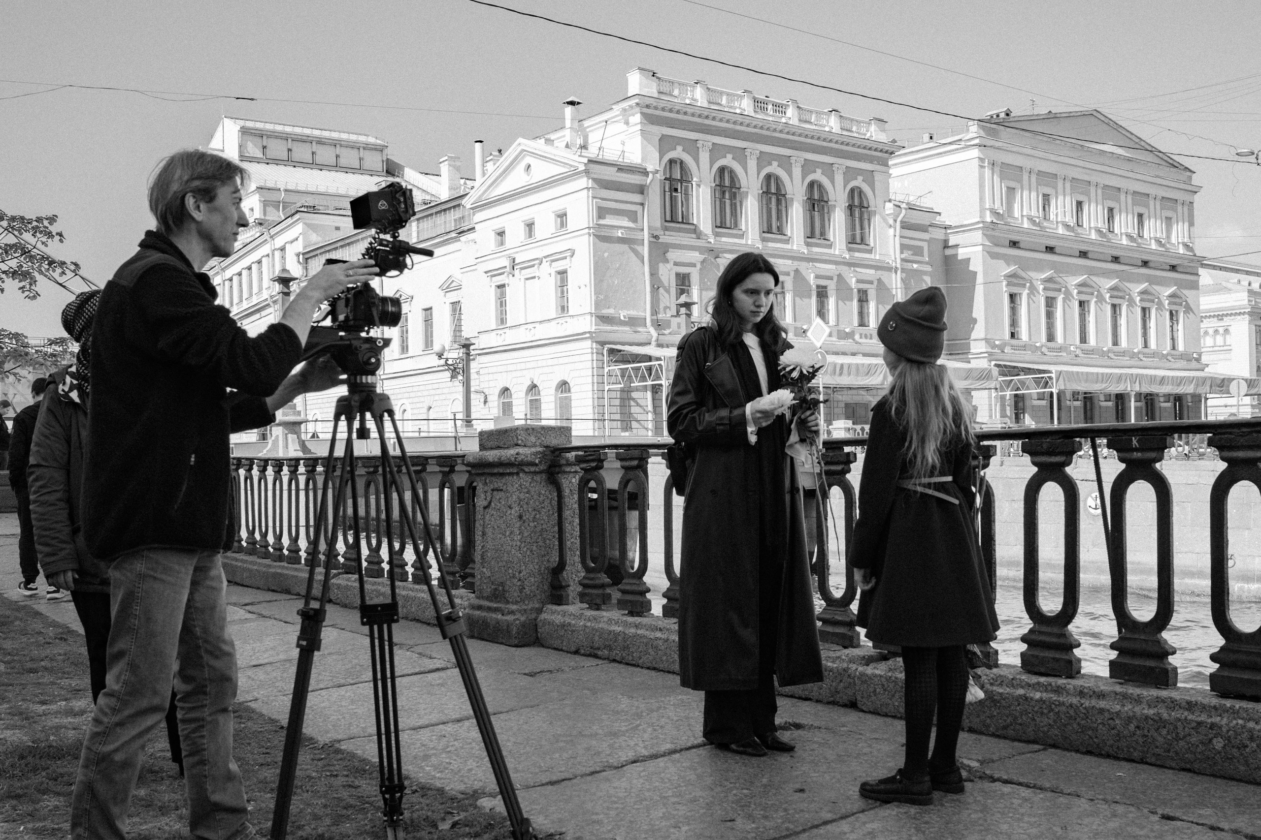 Закадровые съемки с киноплощадки. Фотограф и видеограф в Санкт-Петербурге Динара Гольдина