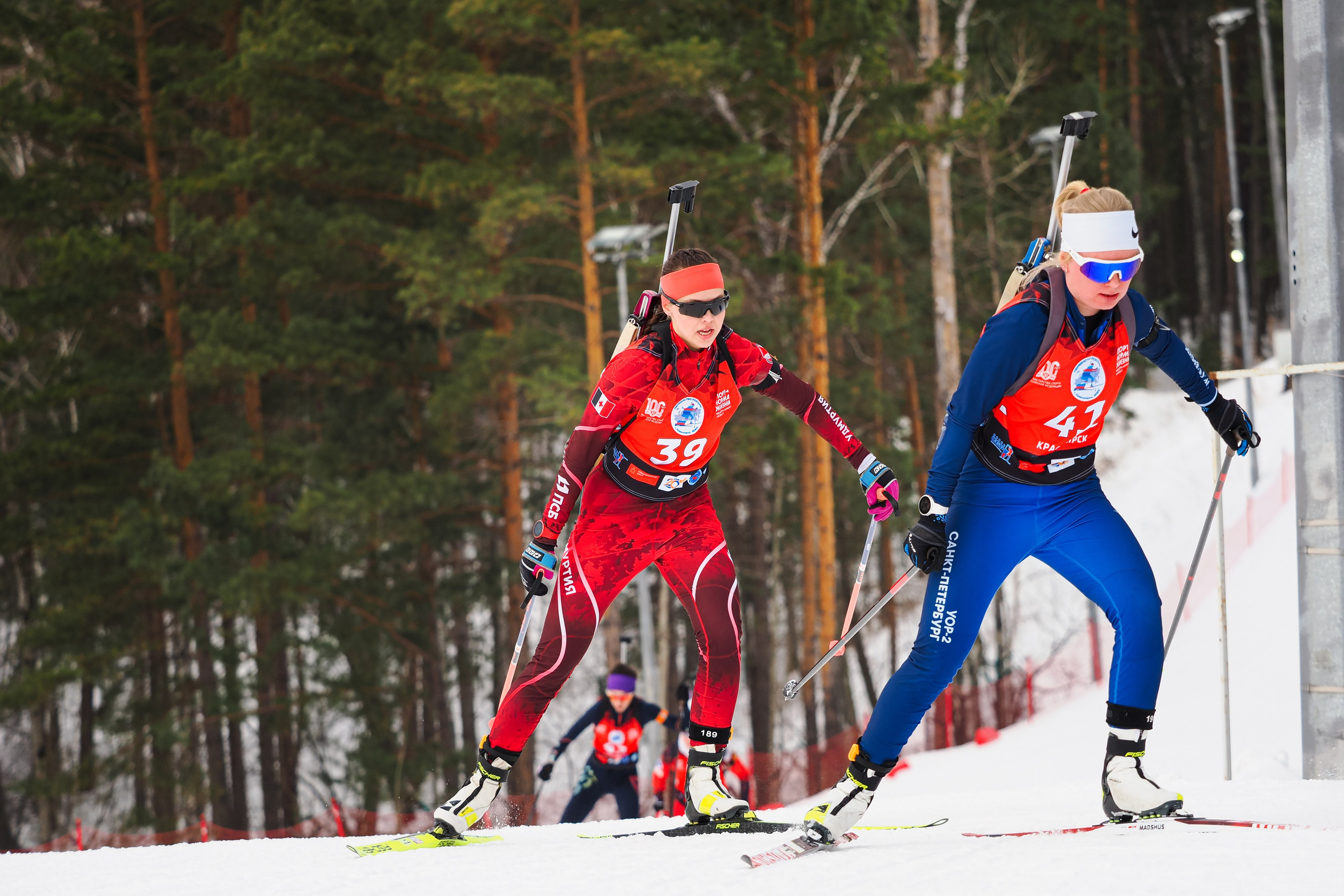 Биатлон / Первенство России. Репортажный фотограф Алексей Козьмин