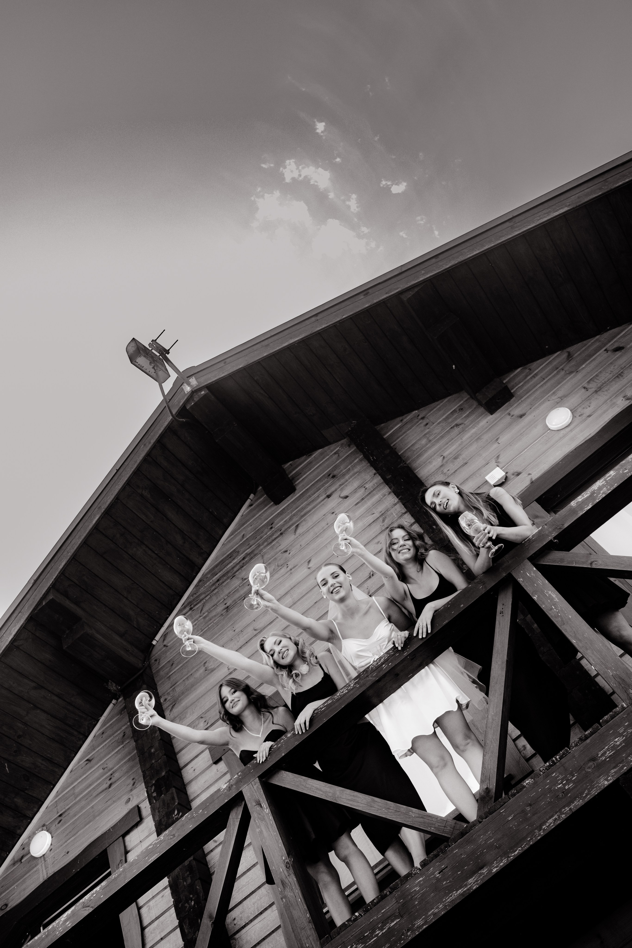 Летняя свадебная фотосессия