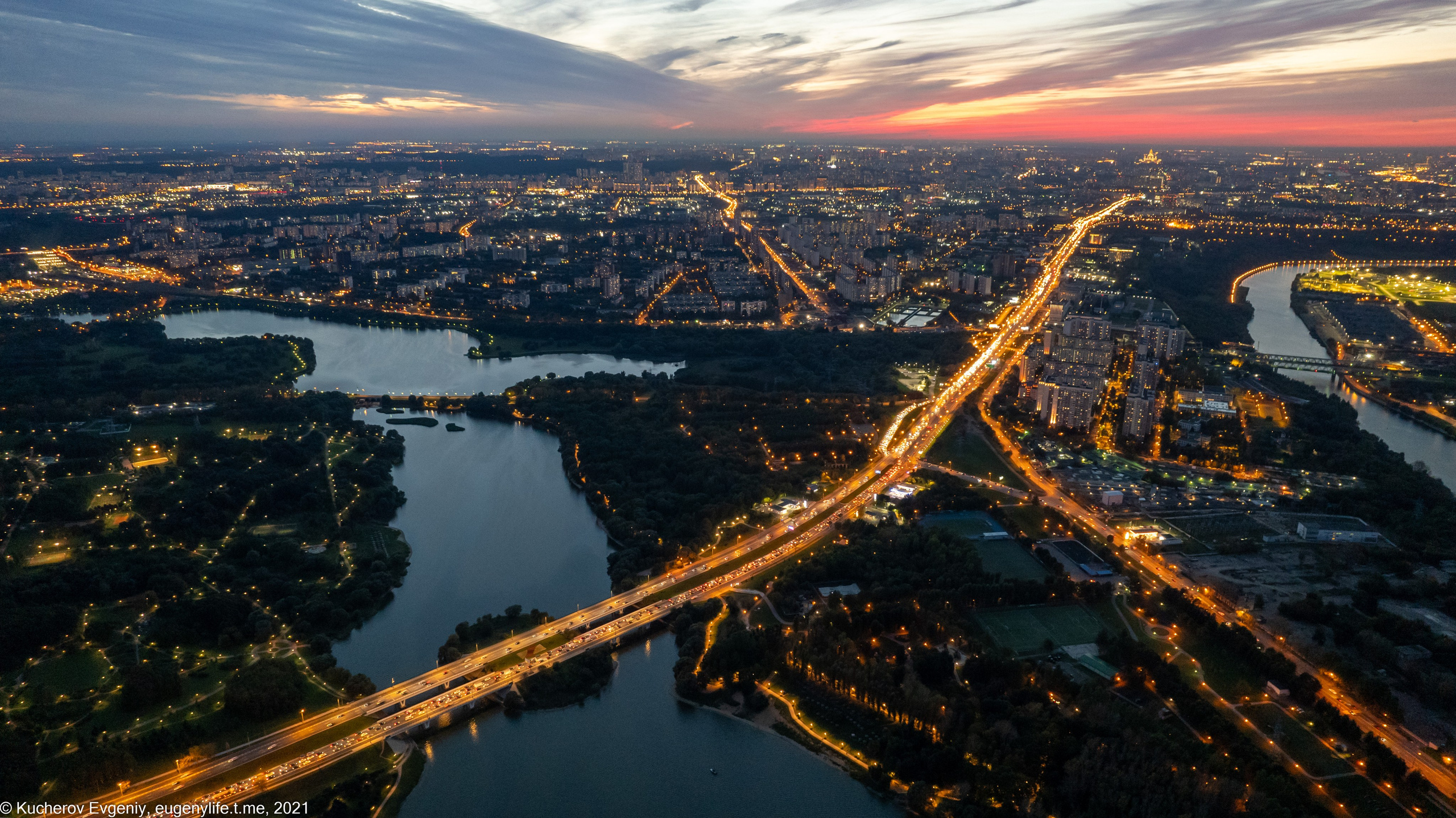 Закат и циклон. Кучеров Евгений. Фотограф