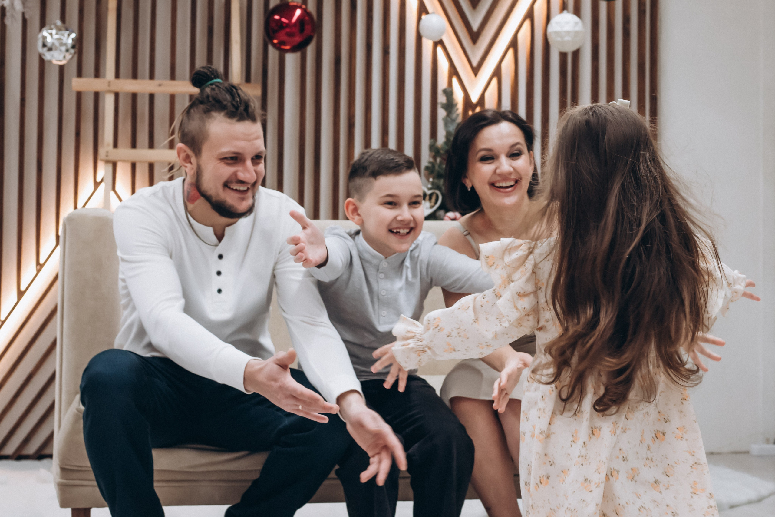 Семья Калининых. Семейный фотограф Нижневартовск Тюмень Ефимова Ирина