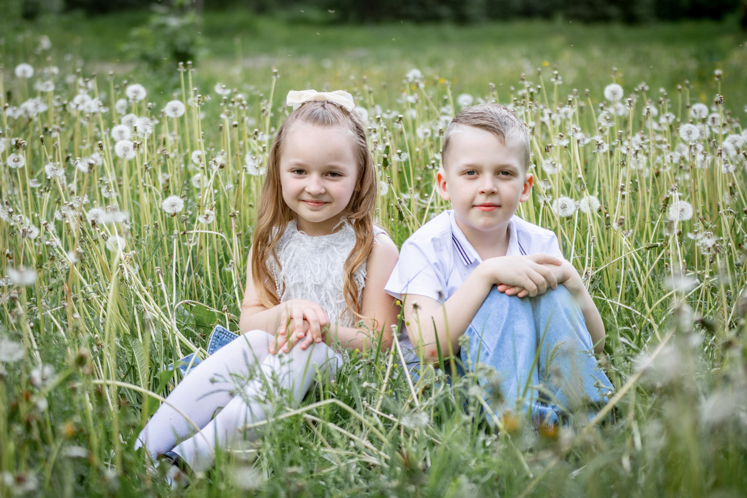 Одуванчики. Семейный и детский фотограф Настасья Боровкова
