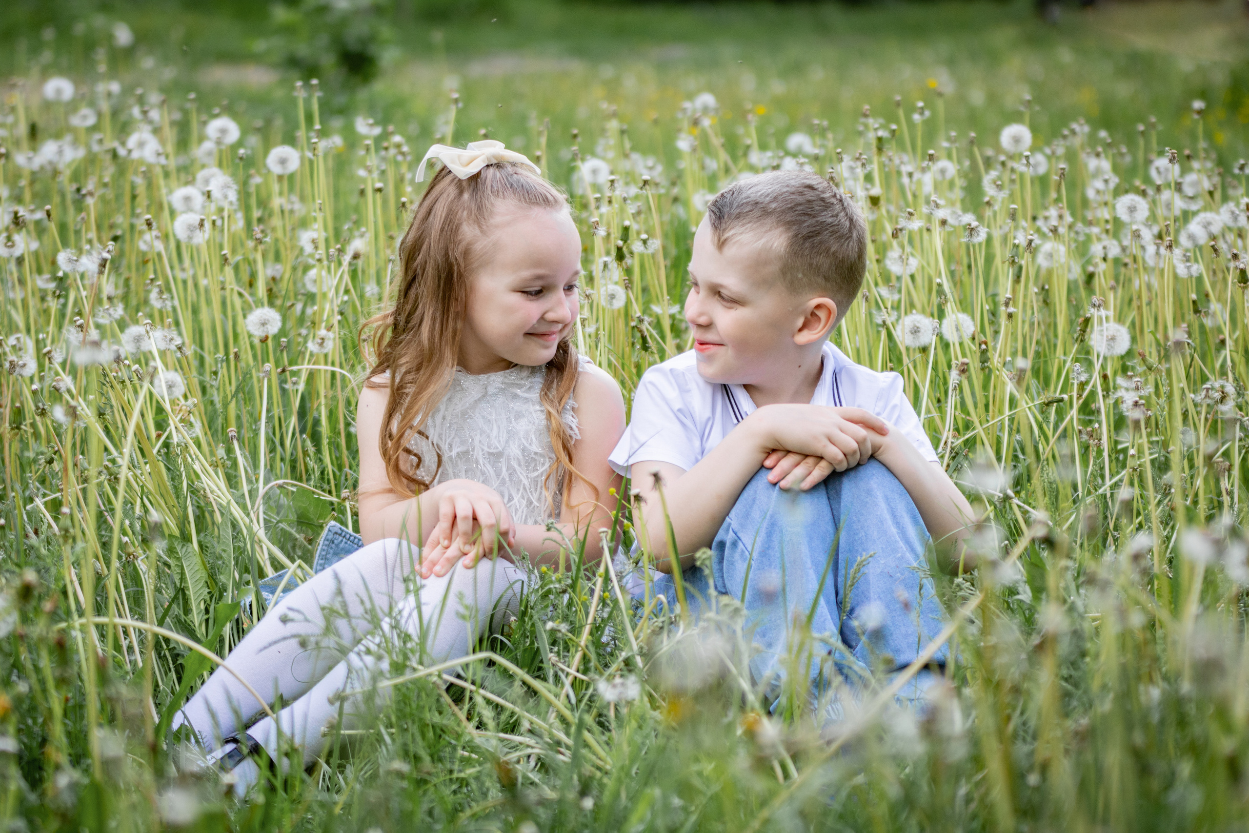 Одуванчики. Семейный и детский фотограф Настасья Боровкова