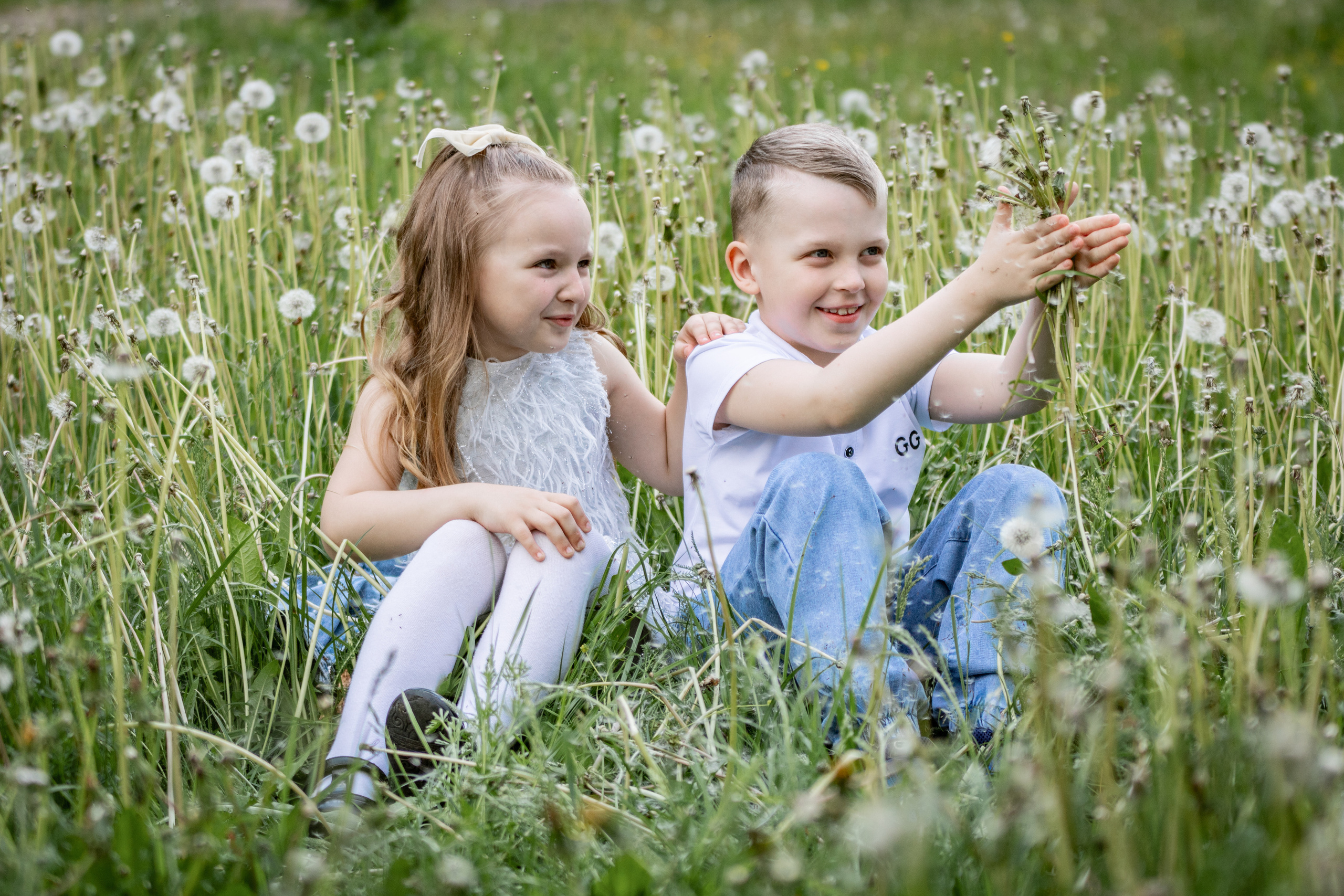 Одуванчики. Семейный и детский фотограф Настасья Боровкова