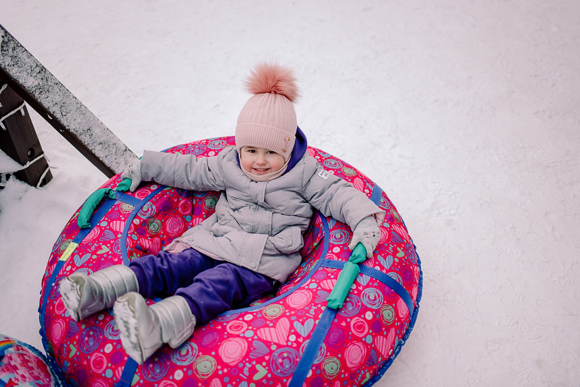 Ева, снежинки, ватрушки. Семейный и свадебный фотограф в Рязани Лиза Голованова
