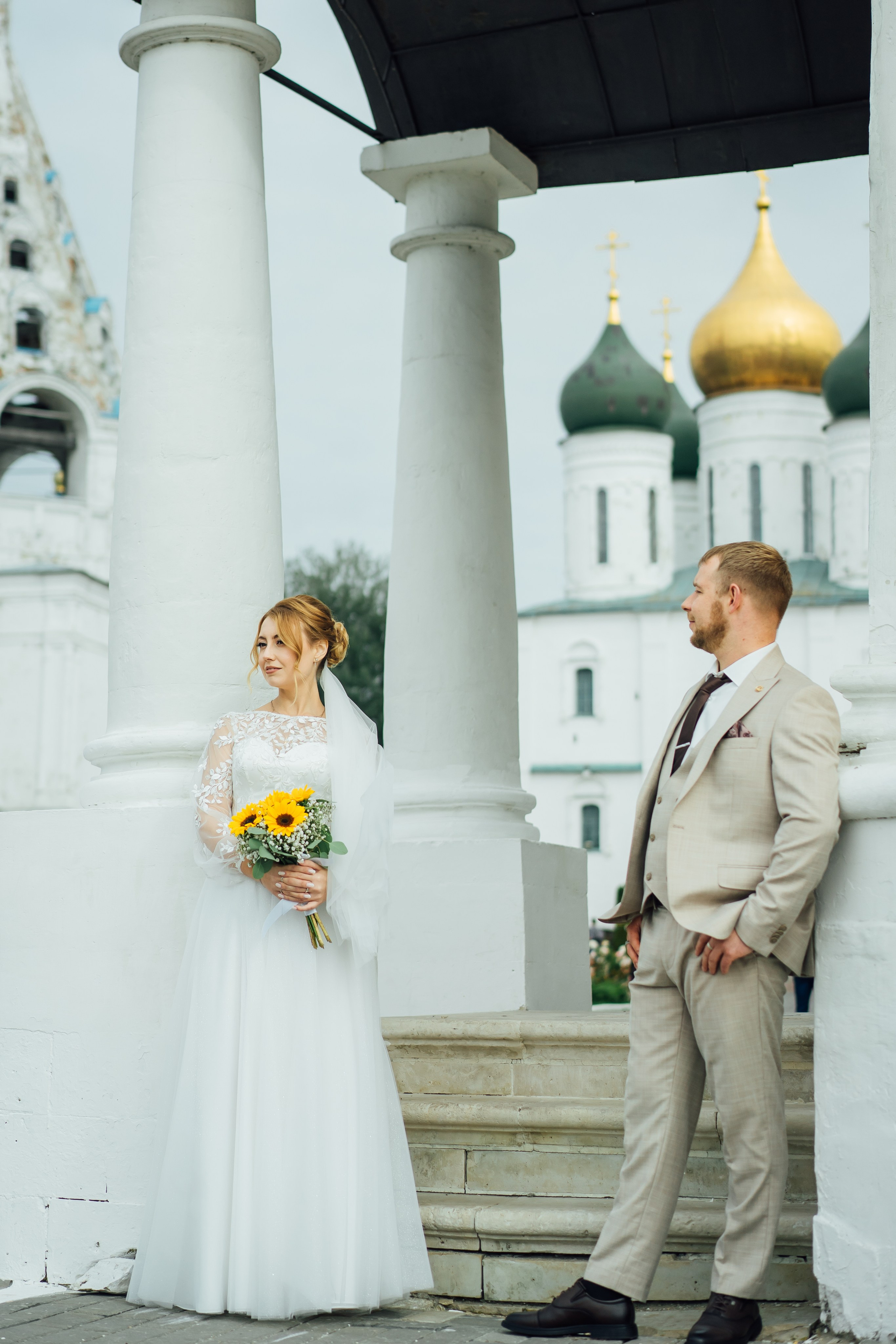 Алексей и Екатерина 06.09.2025 свадебная прогулка. Свадебный фотограф в Коломне, Воскресенске, Егорьевске Владимир Петров