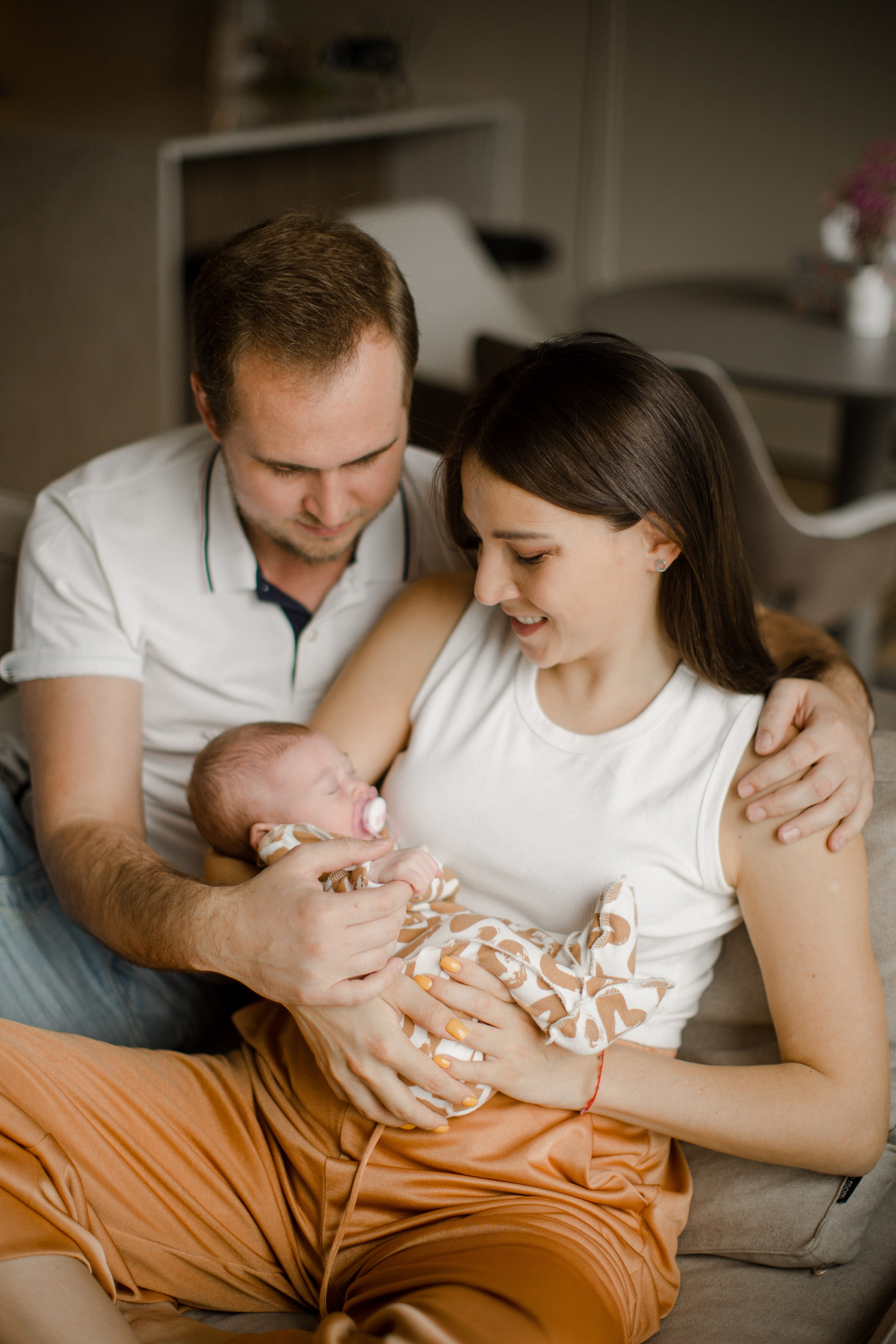 Диля с семьей. Семейный и детский фотограф в Москве Кузьмина Мария