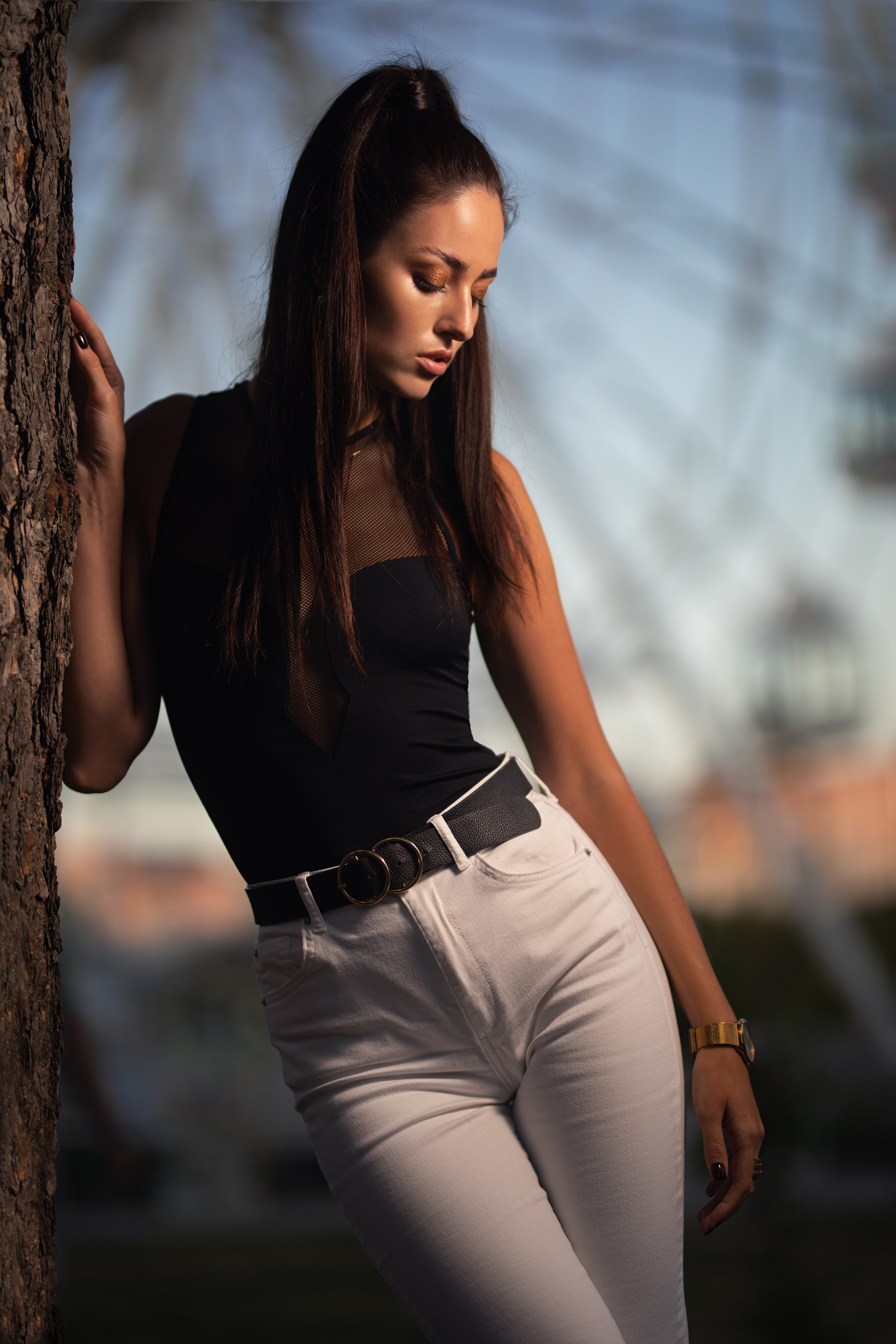 Вечерняя съемка с Екатериной в парке Арена в Воронеже для «себя»