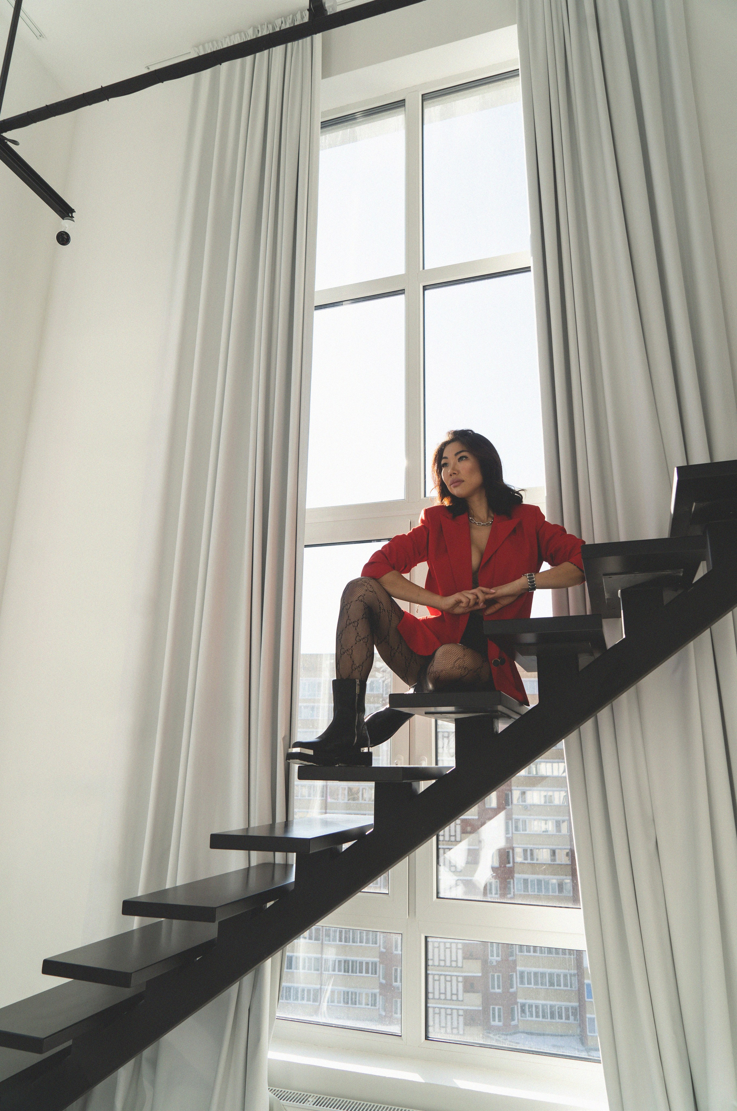 Аня_циклорама. Фотограф Лютикова Ирина, Тюмень, Москва