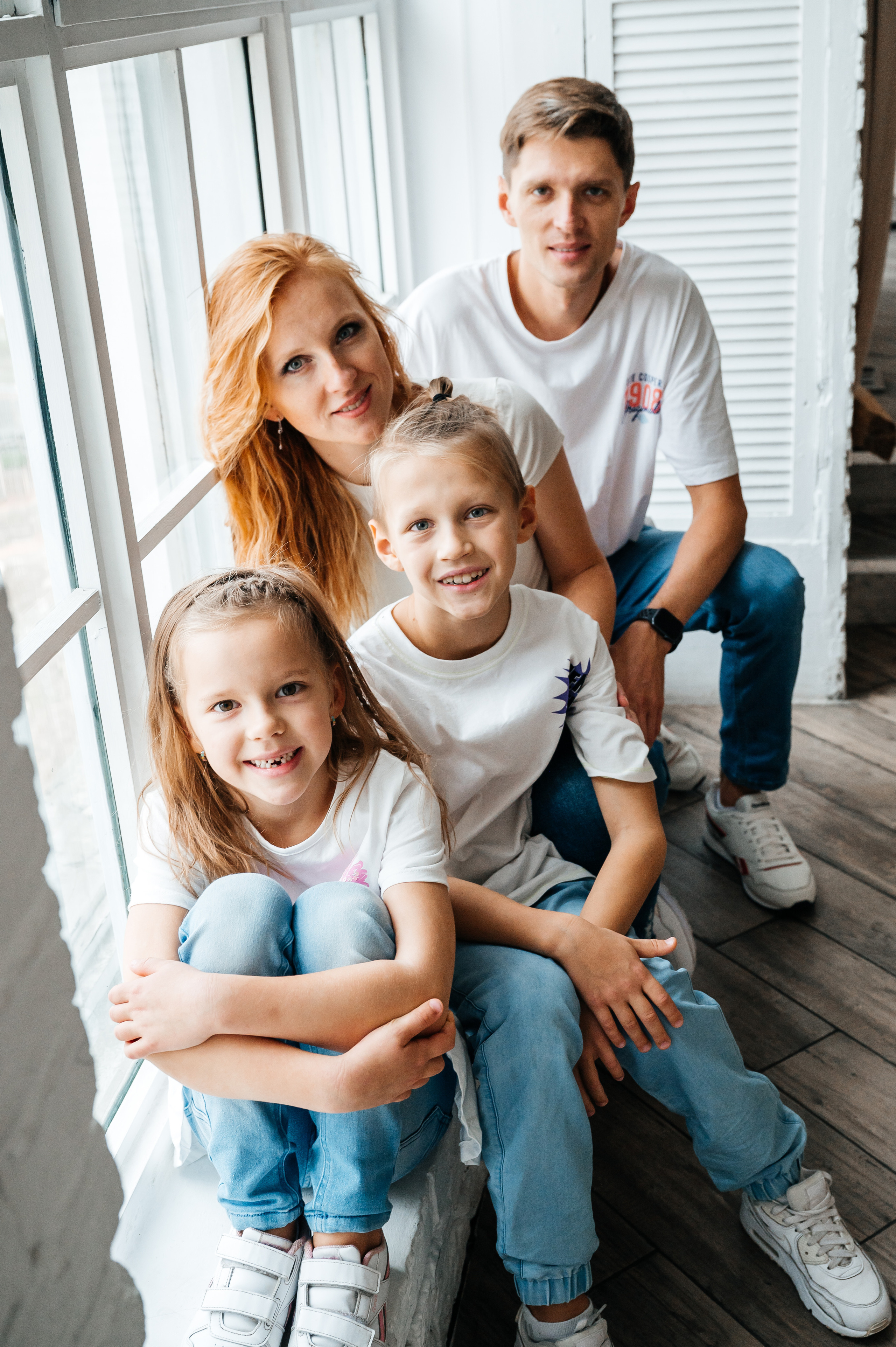 Карина, Сева, Мия и Тиша. Портретный фотограф Петрова Мария