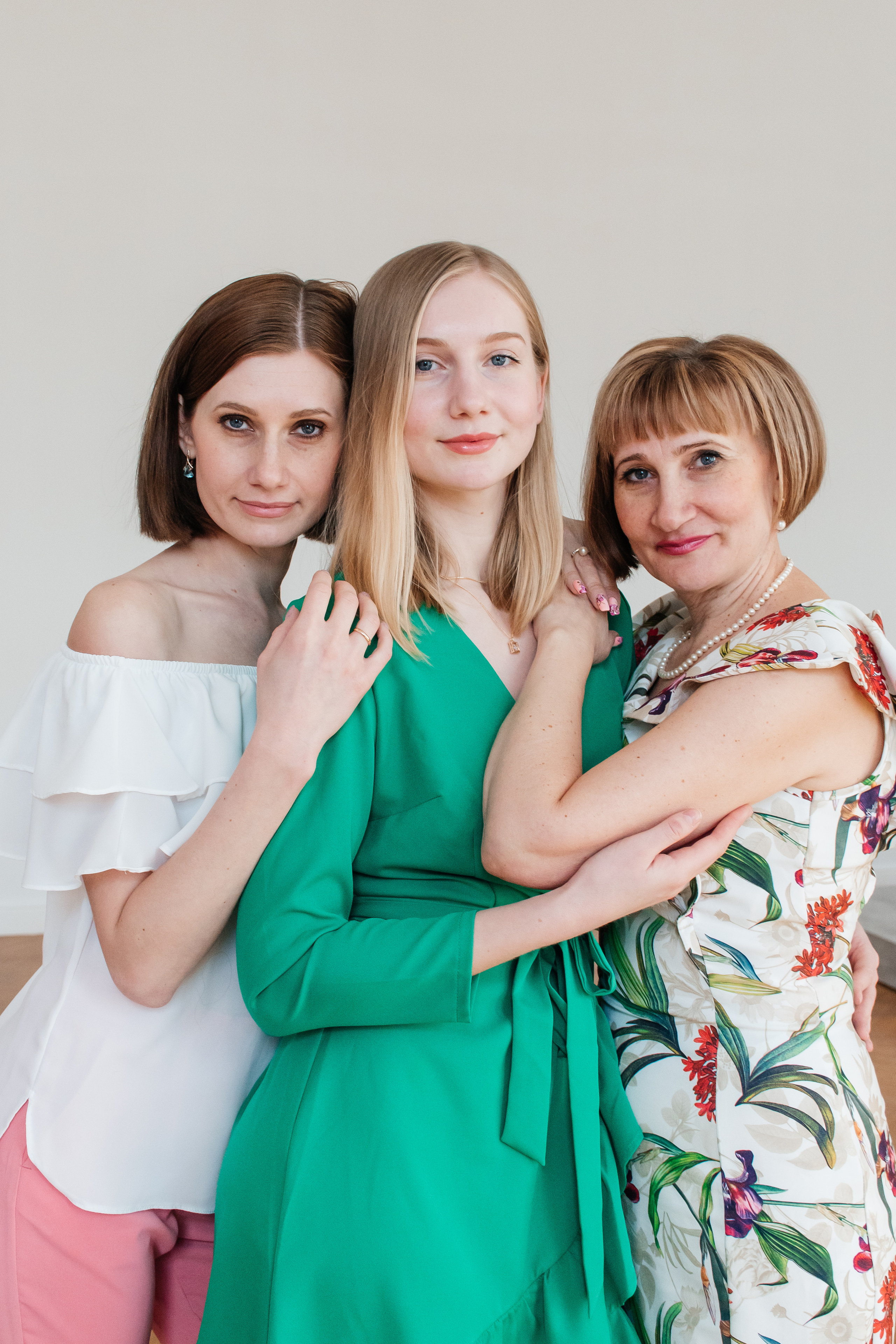 Аня, Ксюша и Людмила. Портретный фотограф Петрова Мария