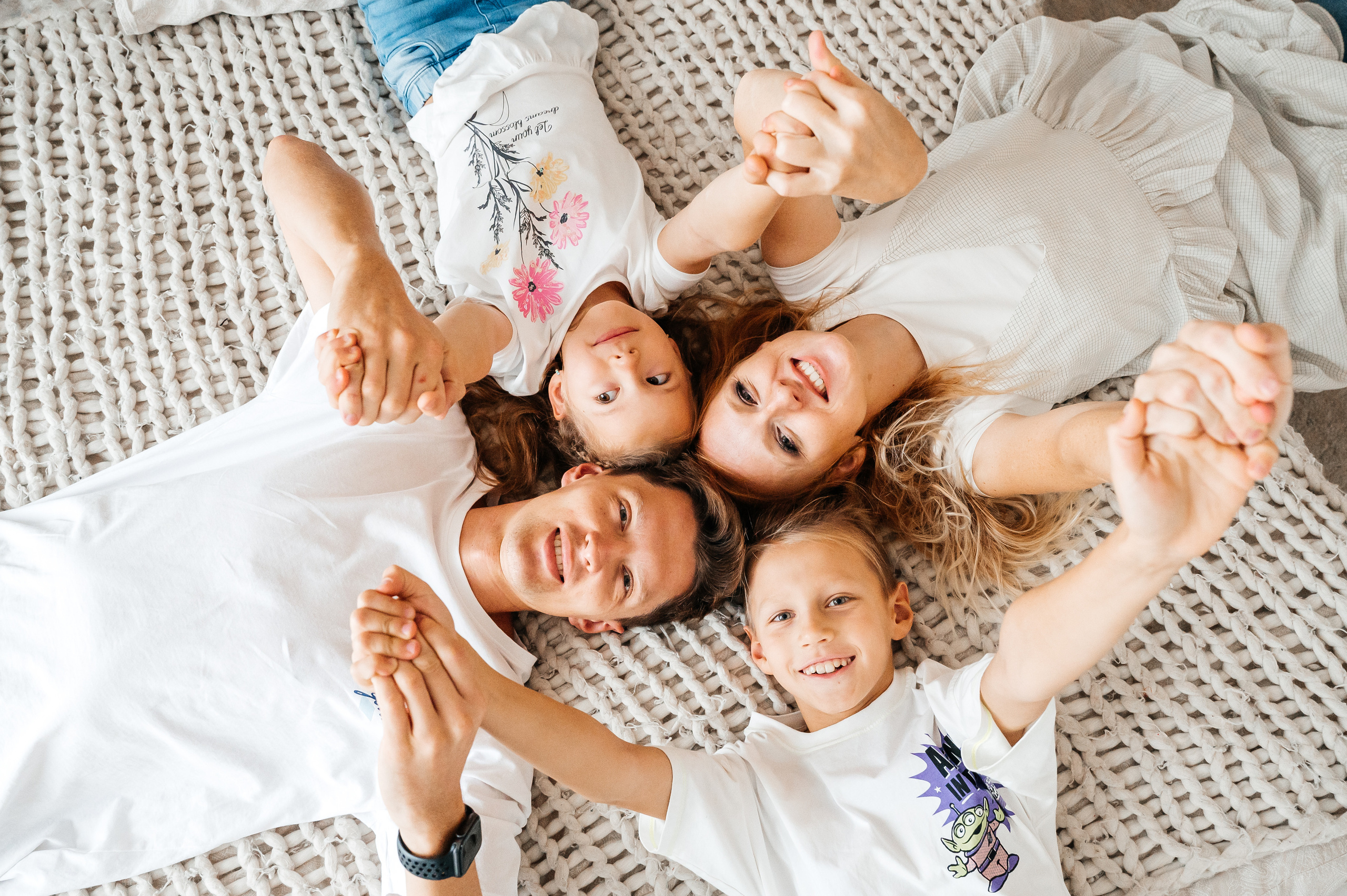 Карина, Сева, Мия и Тиша. Портретный фотограф Петрова Мария