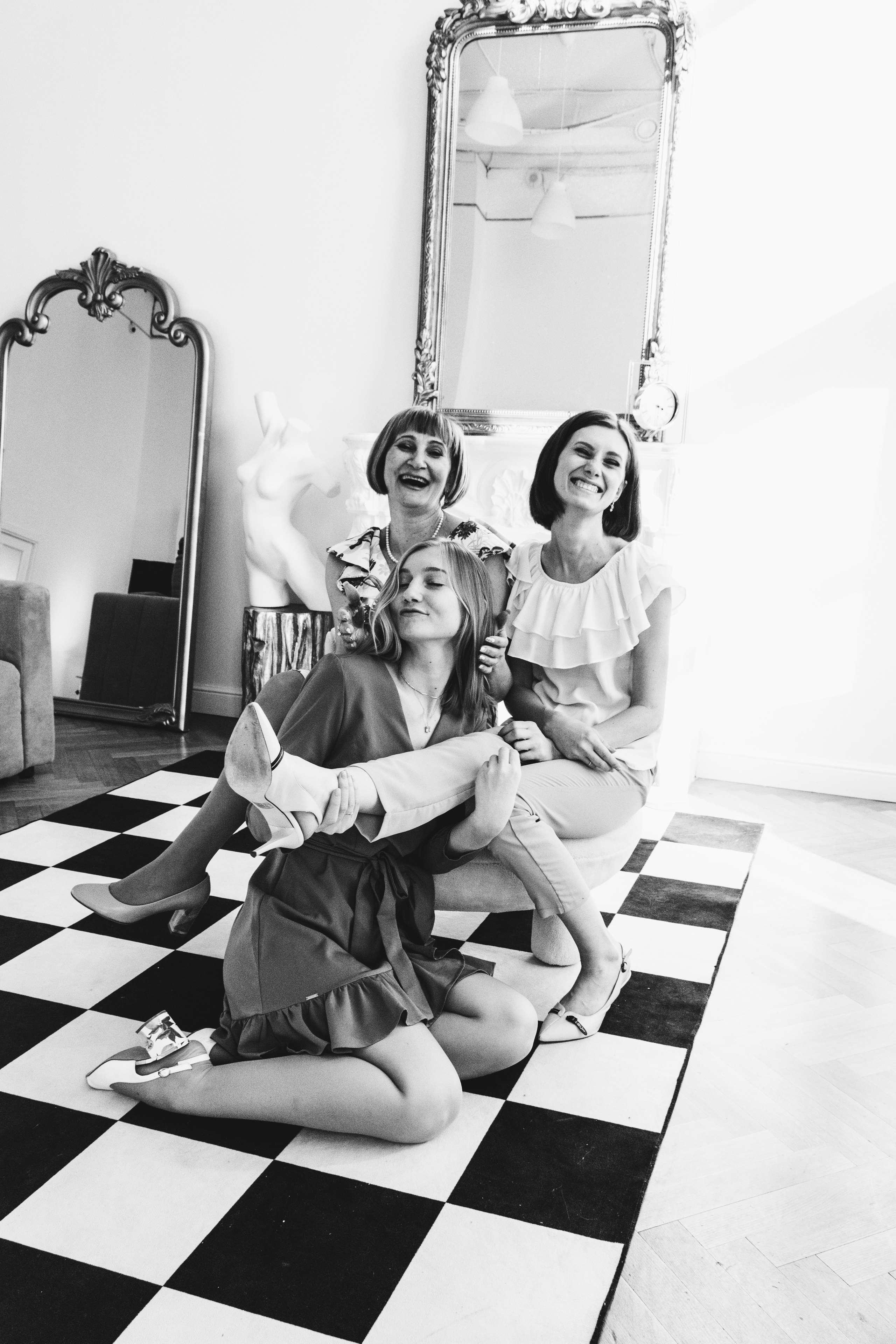 Аня, Ксюша и Людмила. Портретный фотограф Петрова Мария