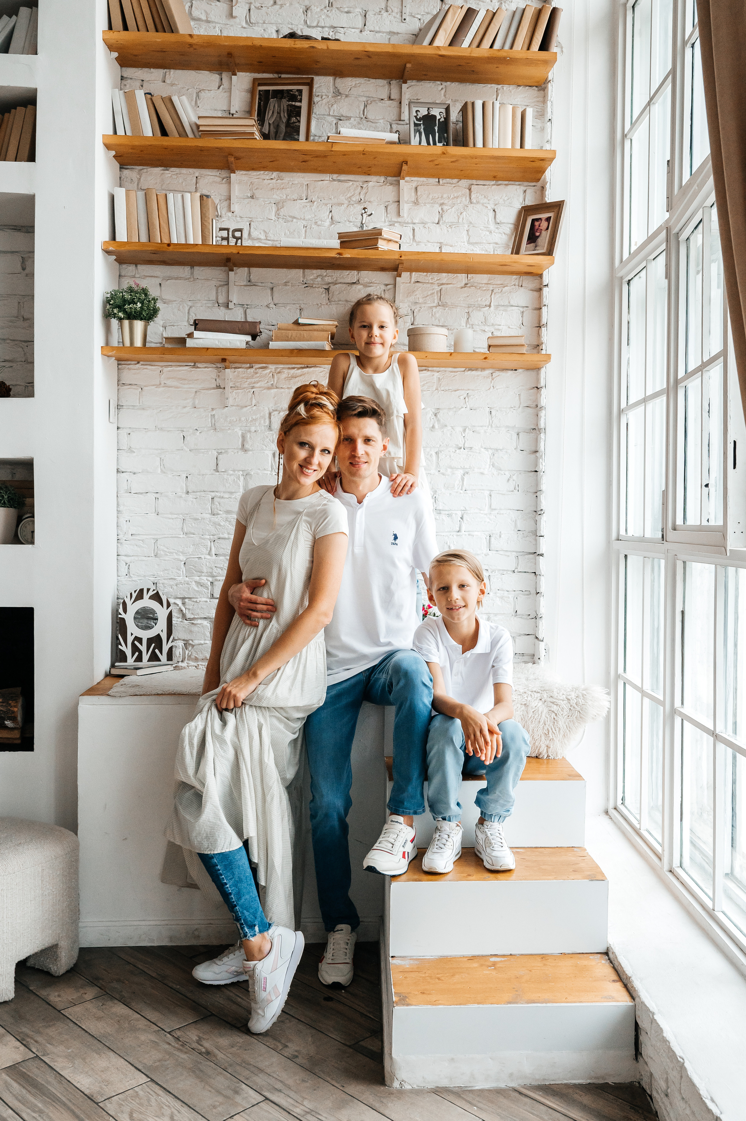 Карина, Сева, Мия и Тиша. Портретный фотограф Петрова Мария