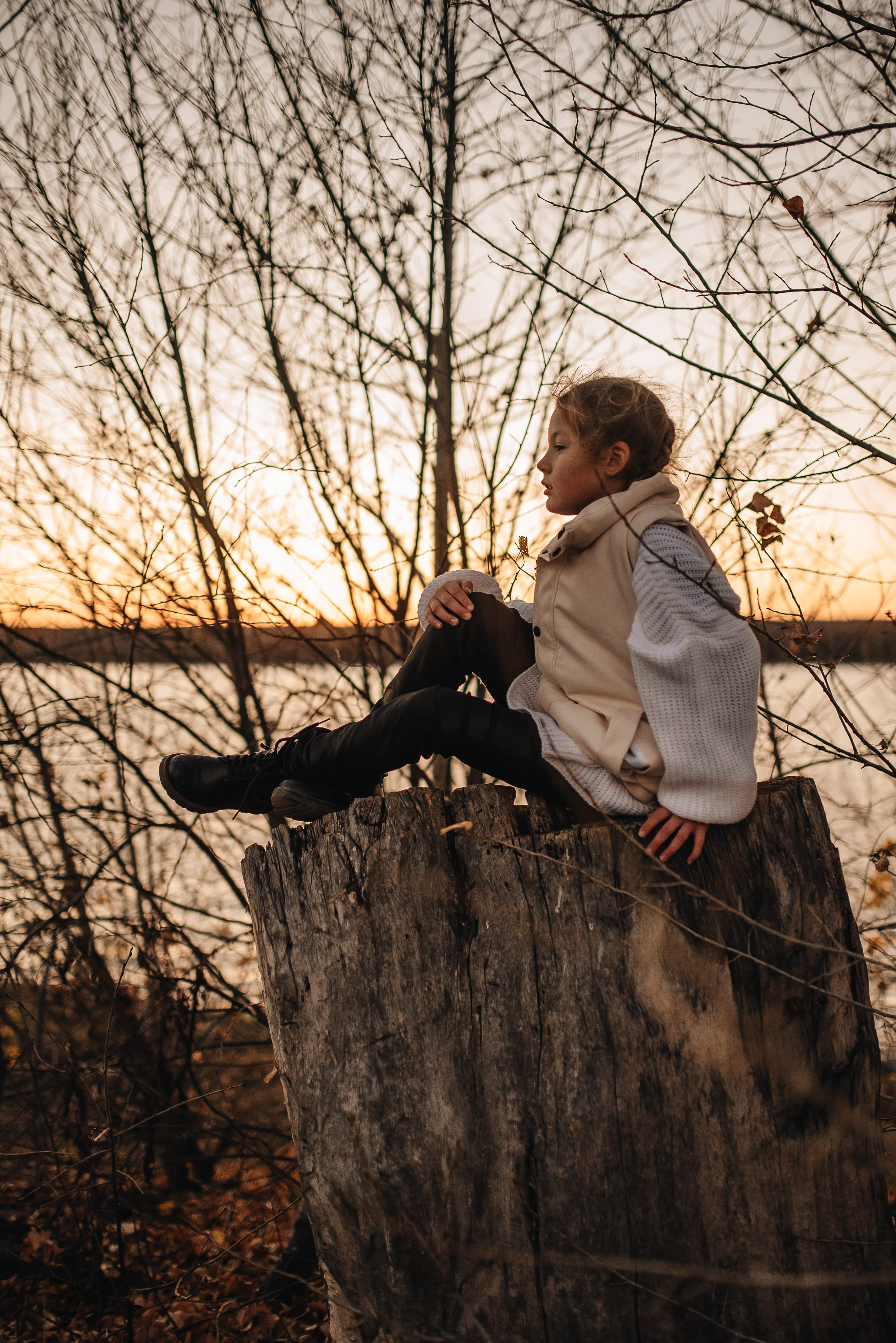 Катя и Варя (маяк). Семейная фотосессия в Новосибирске от фотографа Ольги Коваль