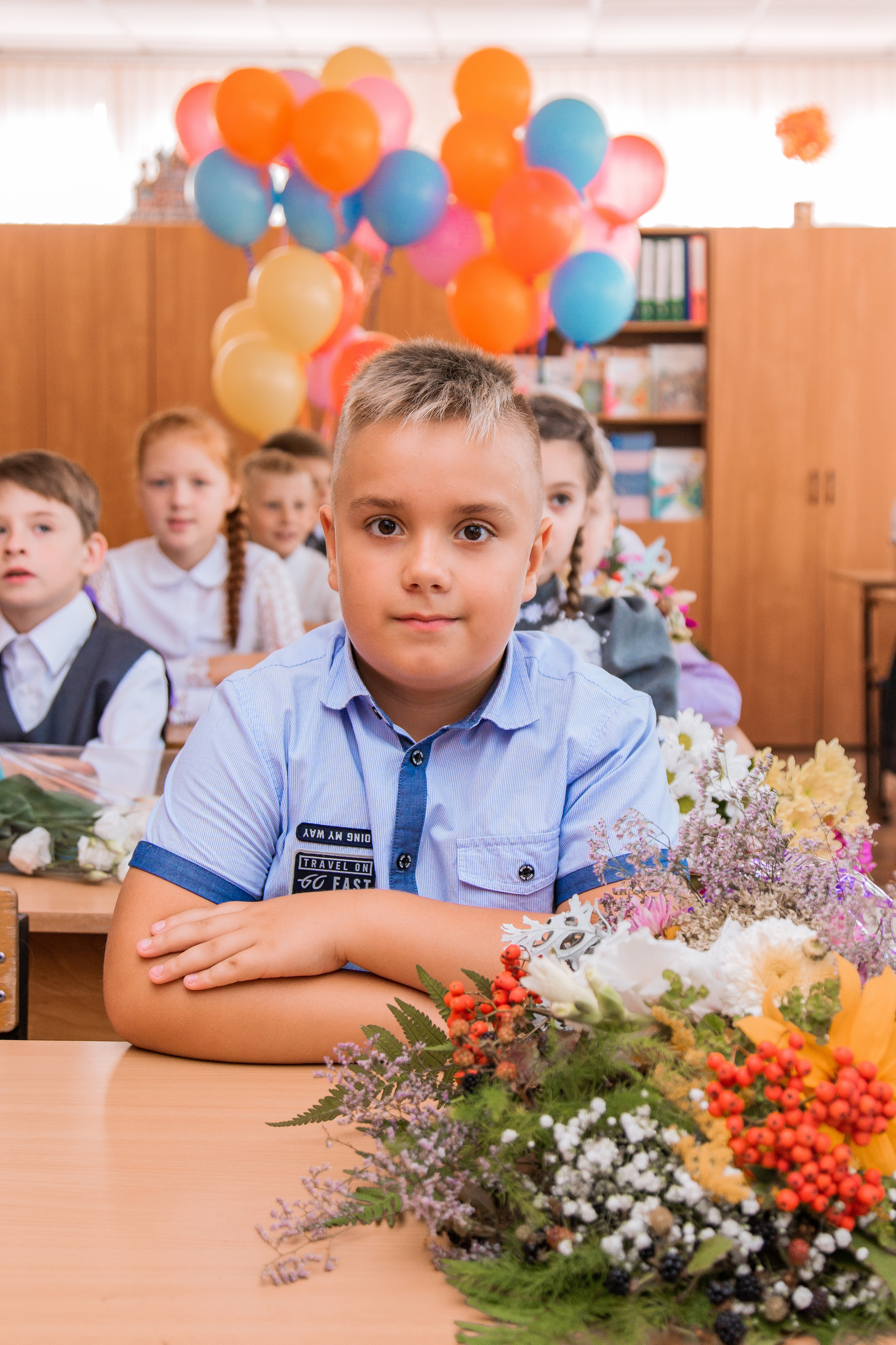 1 сентября для 4 класса. Выпускные альбомы в Подольске Москве и МО