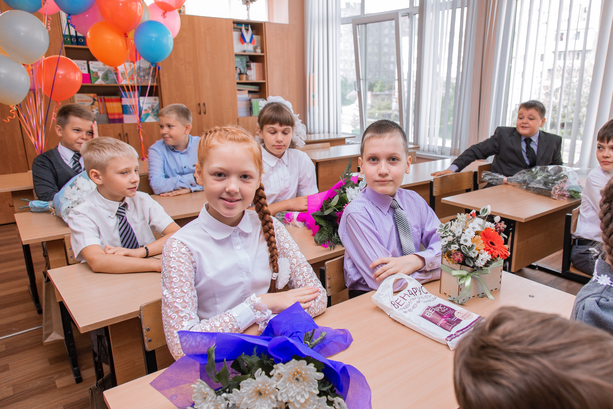 1 сентября для 4 класса. Выпускные альбомы в Подольске Москве и МО