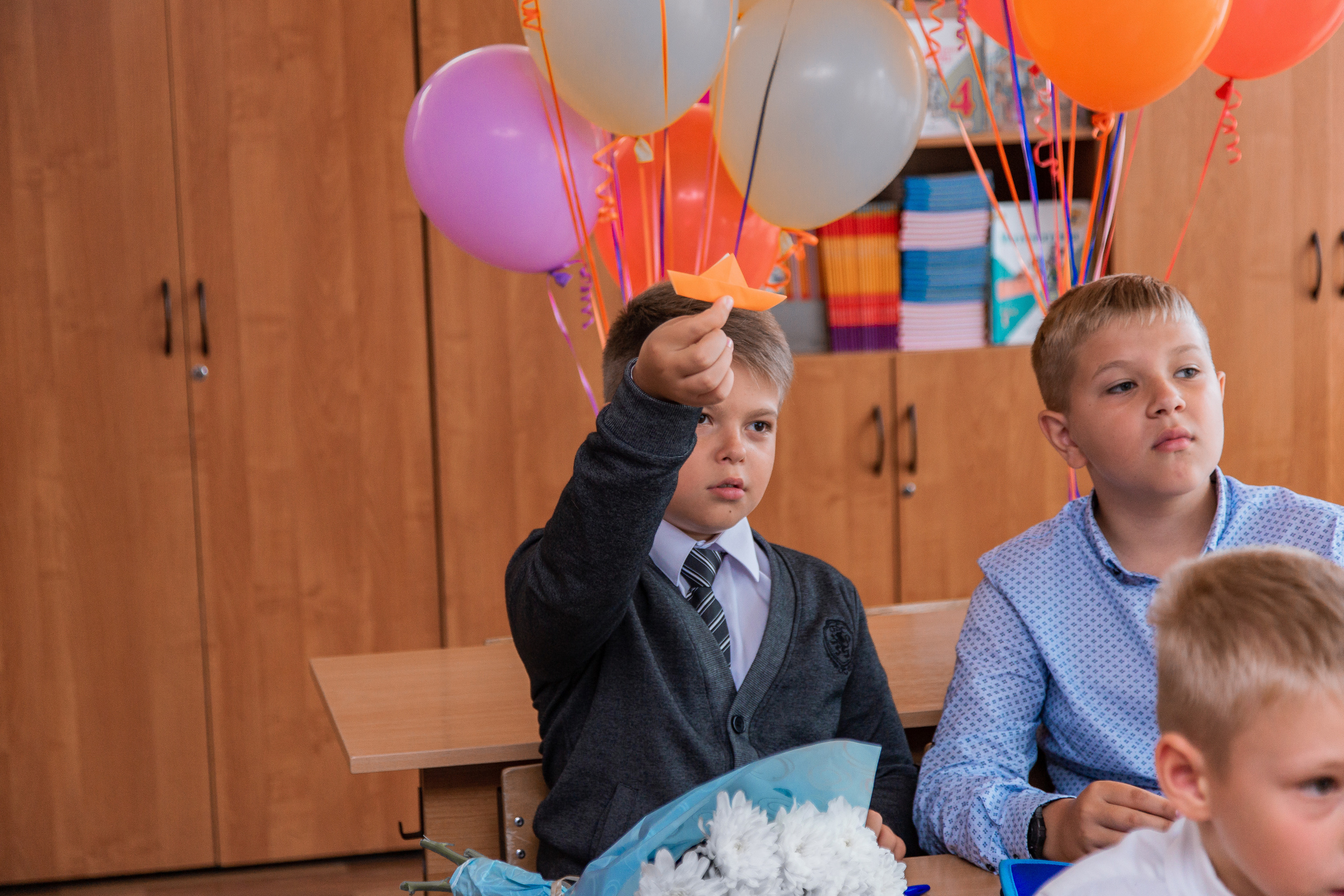 1 сентября для 4 класса. Выпускные альбомы в Подольске Москве и МО