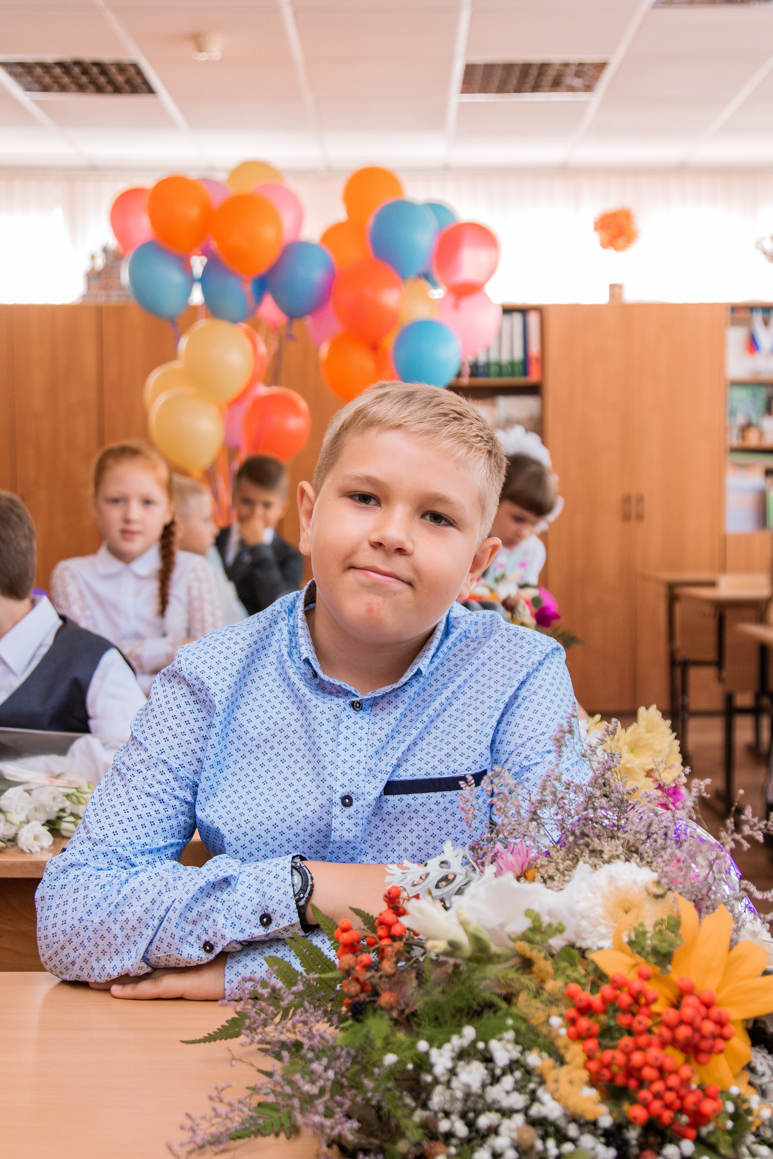 1 сентября для 4 класса. Выпускные альбомы в Подольске Москве и МО