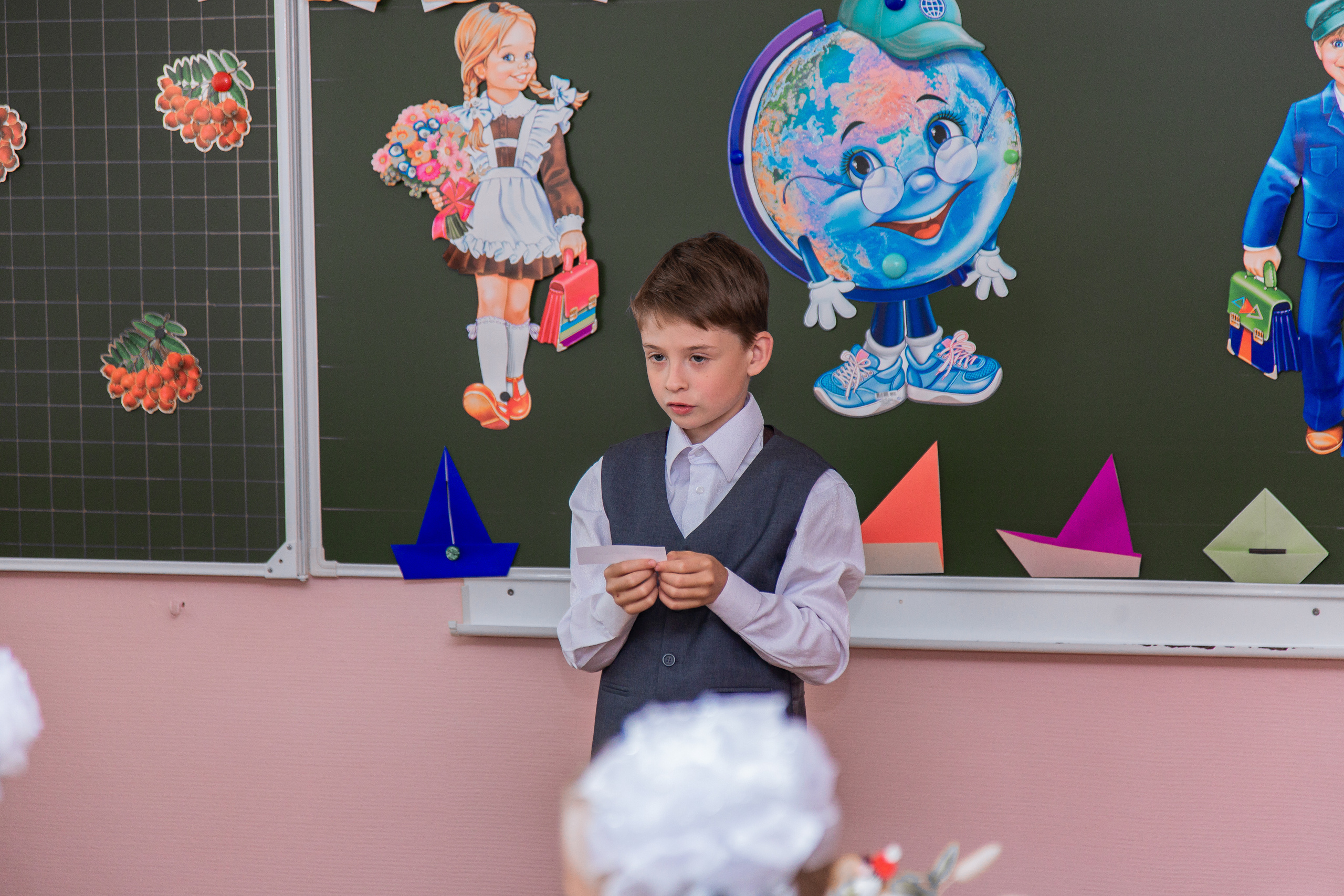 1 сентября для 4 класса. Выпускные альбомы в Подольске Москве и МО