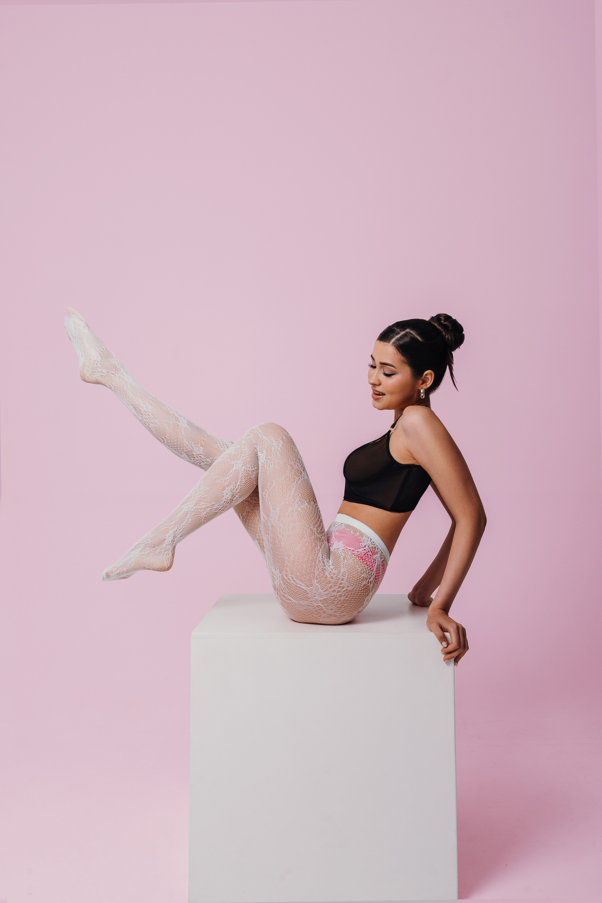 В студии. Асель Мурзина фотограф Казань