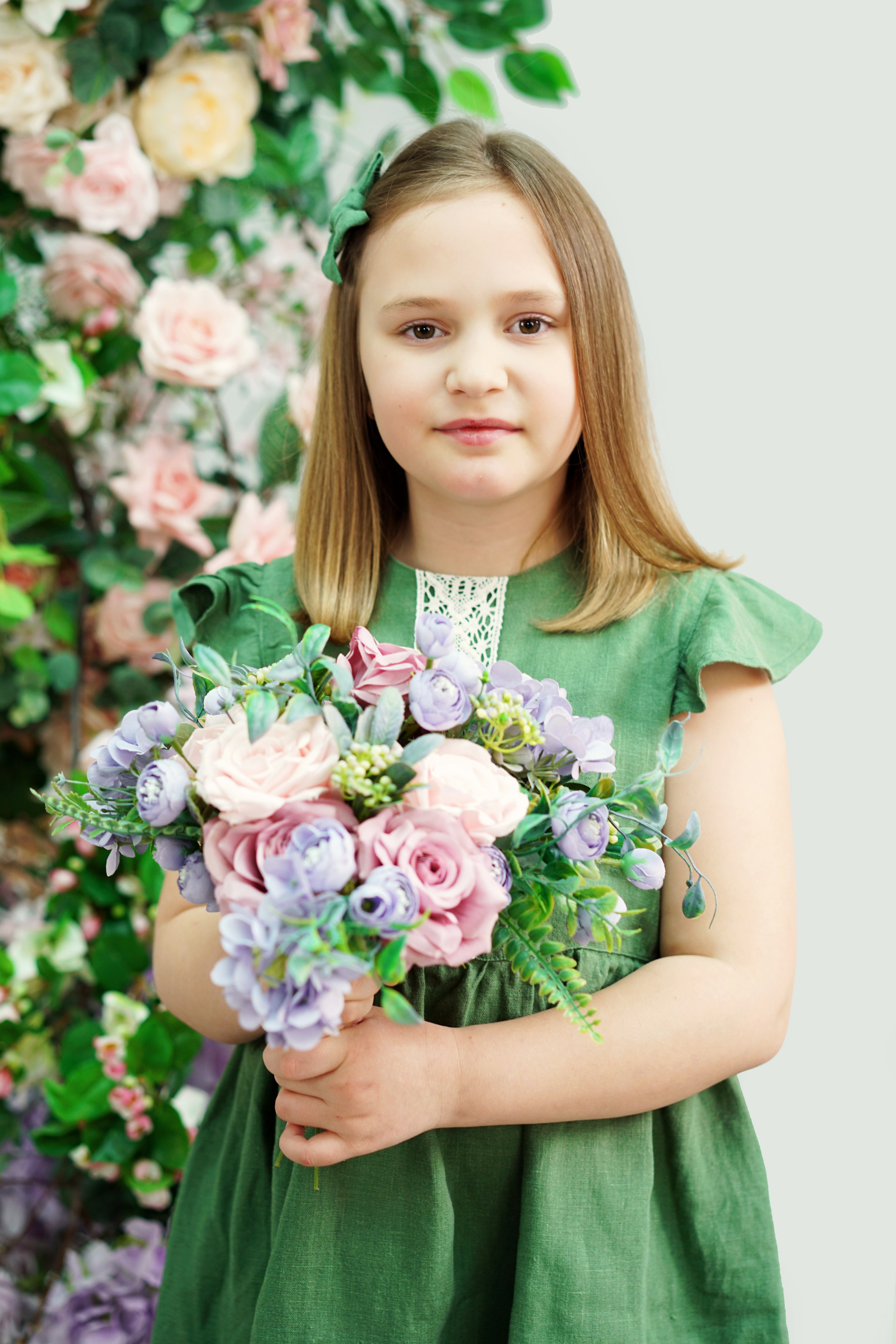 Мария с детьми